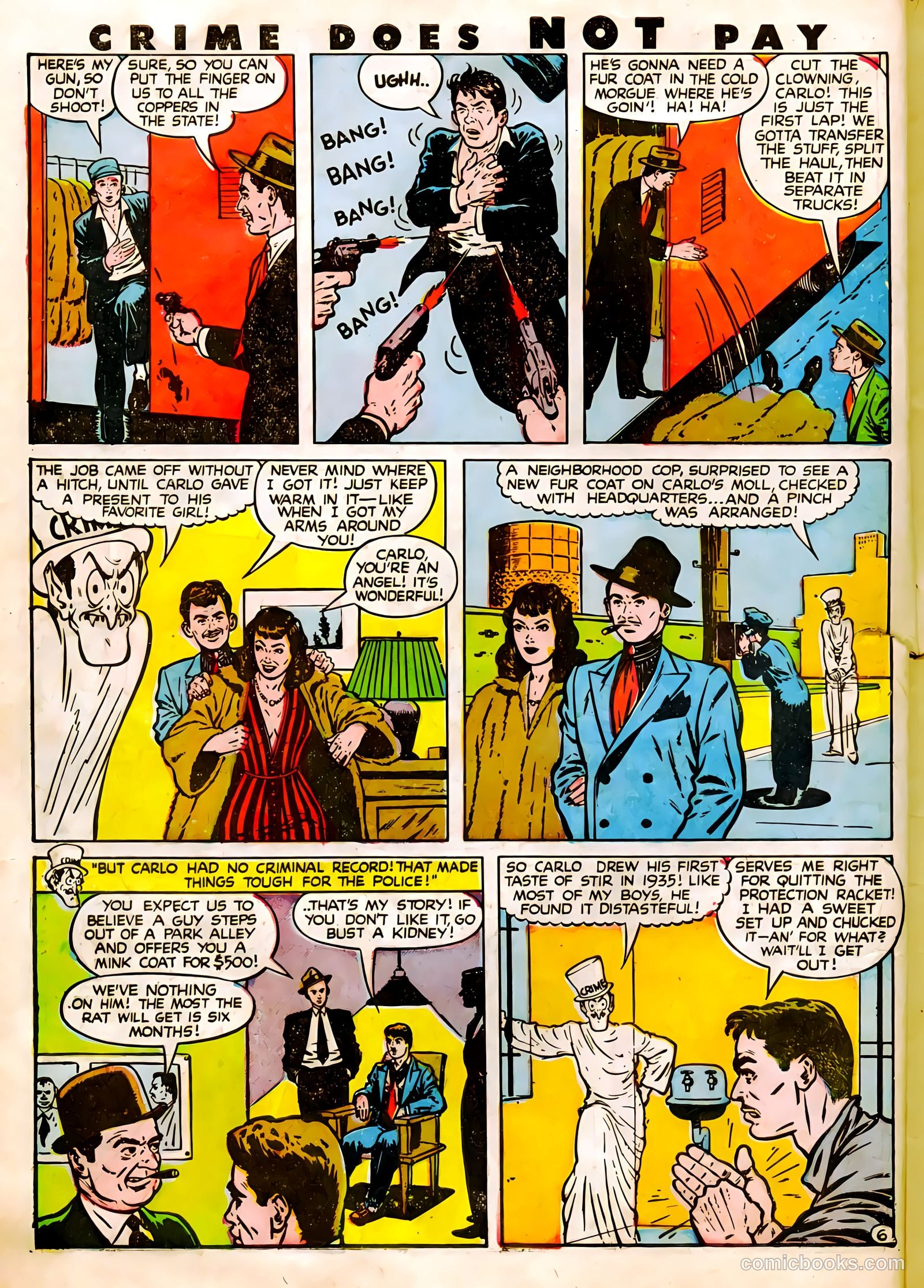 Crime Does Not Pay #53 — page 10 of 53