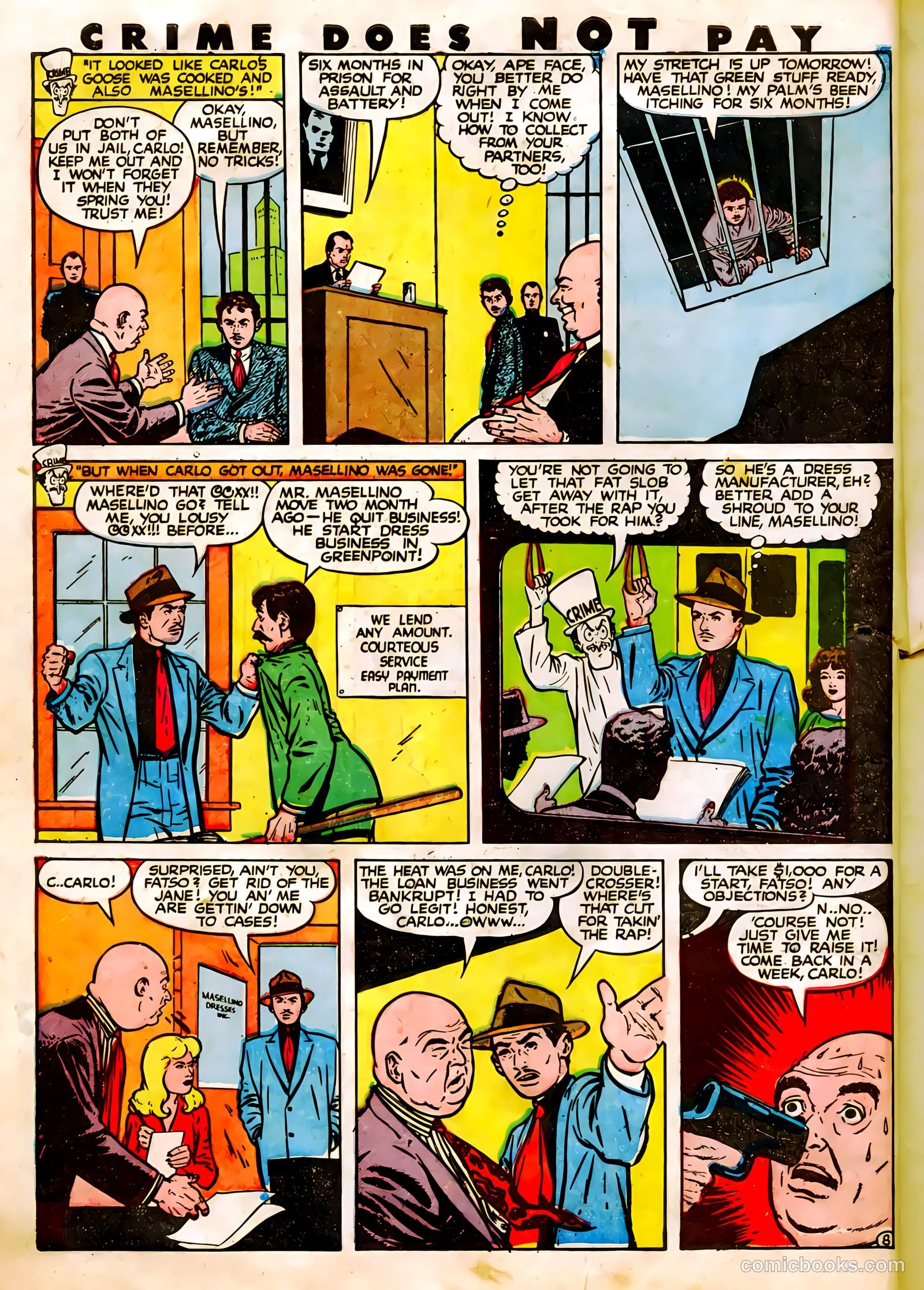 Crime Does Not Pay #53 — page 12 of 53