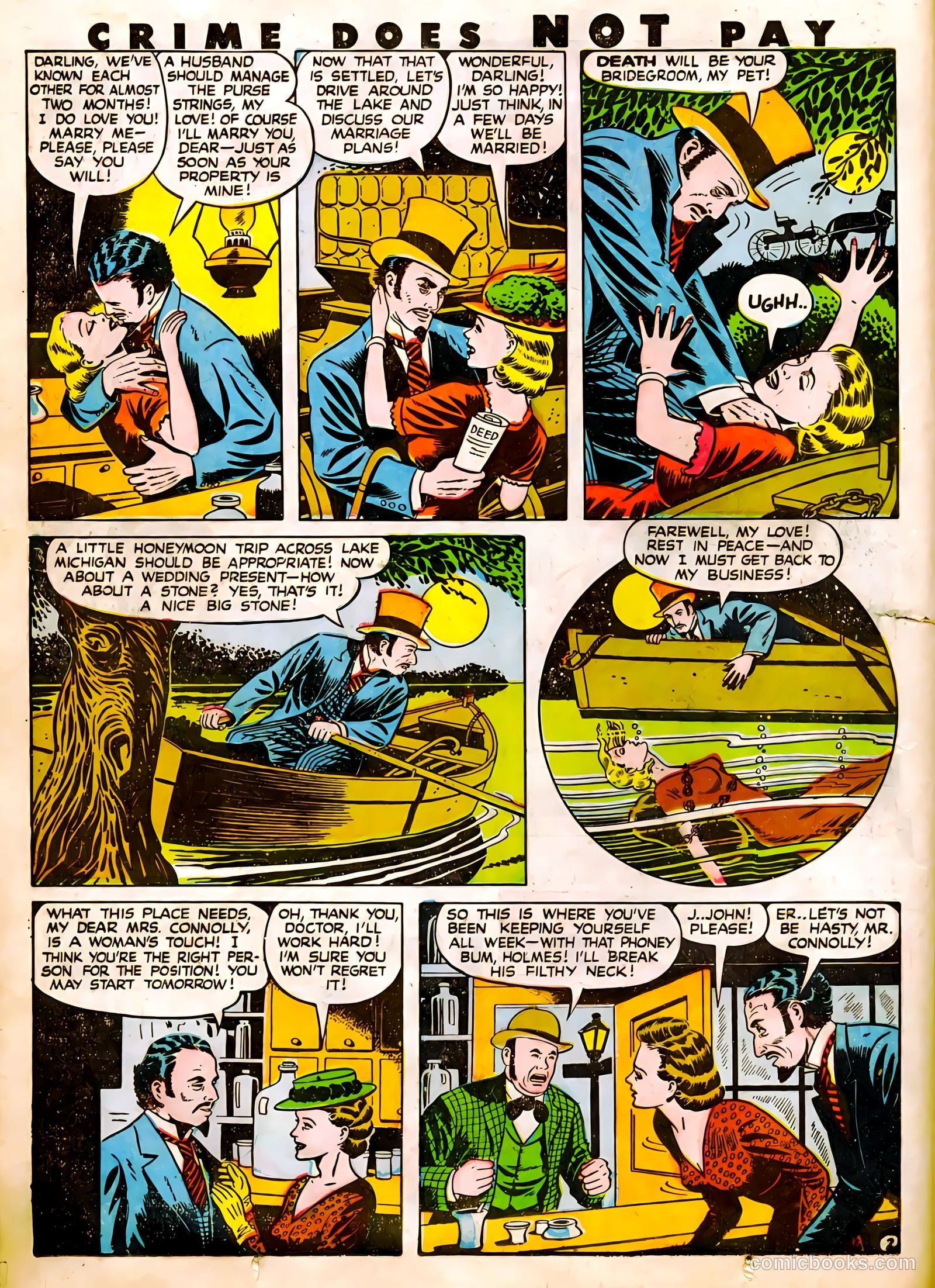 Crime Does Not Pay #53 — page 22 of 53