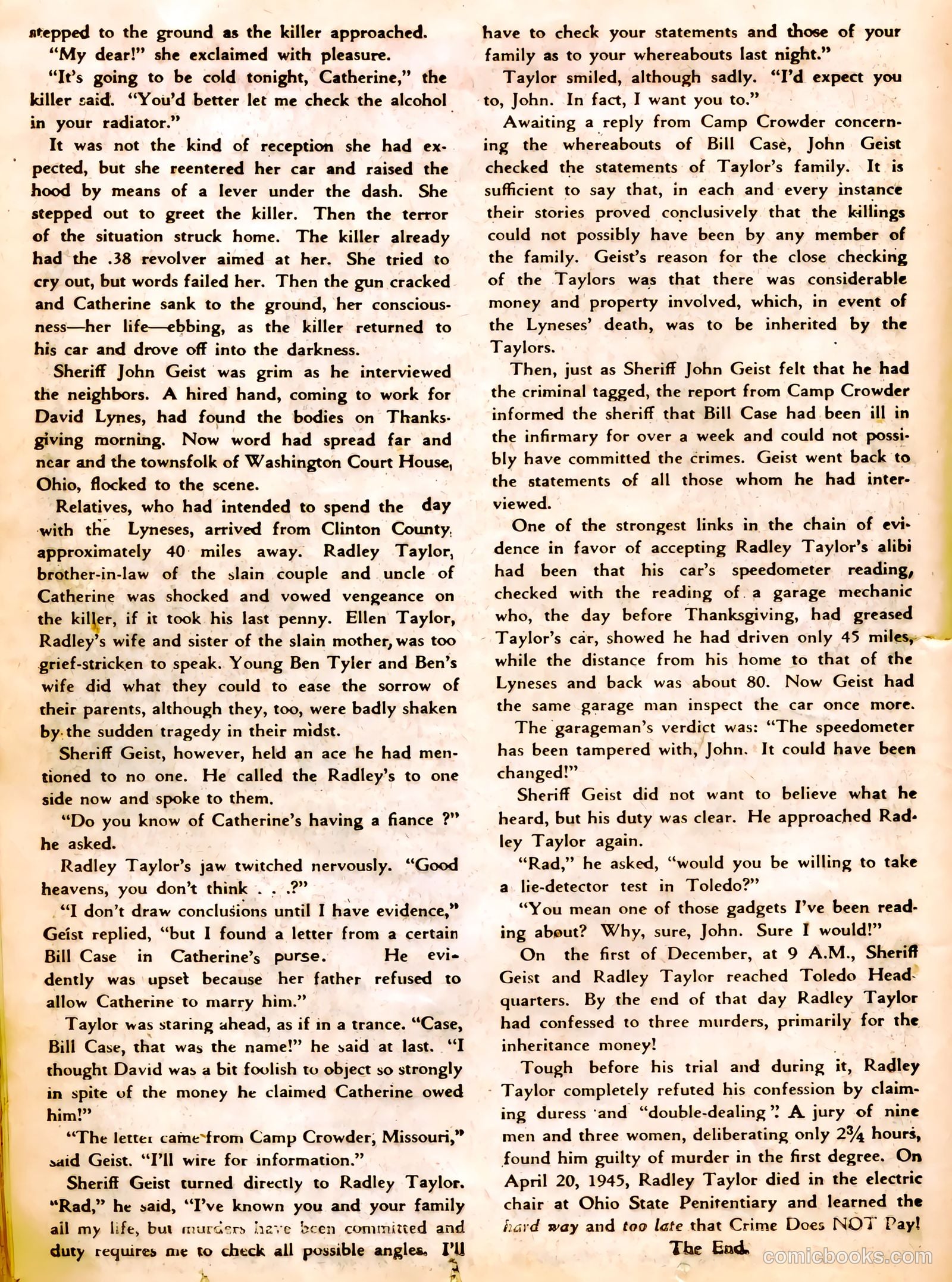 Crime Does Not Pay #53 — page 32 of 53