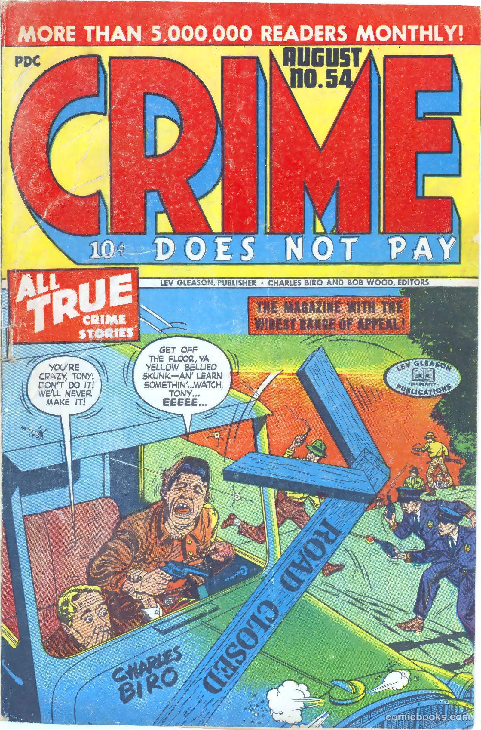 Crime Does Not Pay #54 — page 1 of 52