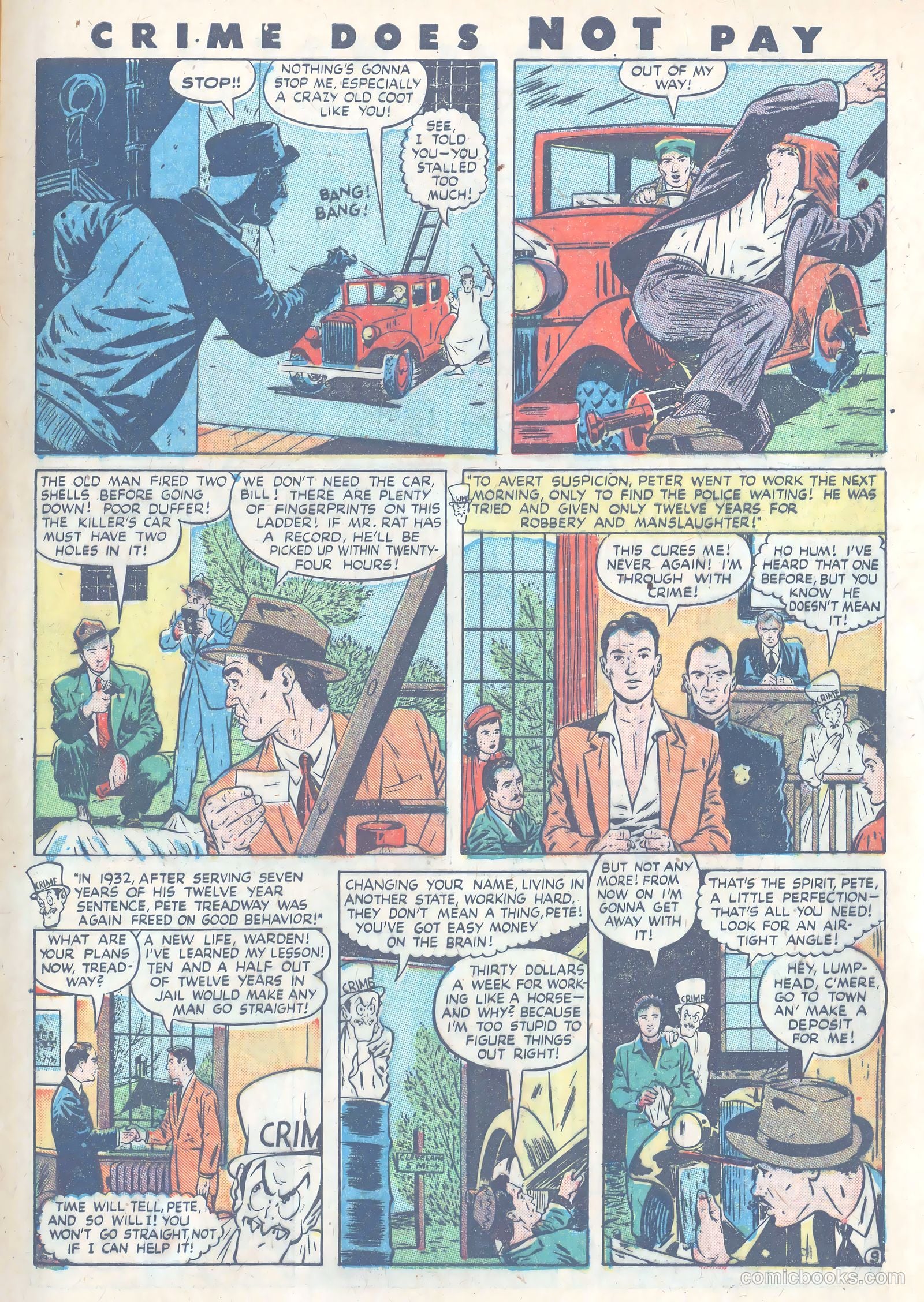 Crime Does Not Pay #54 — page 13 of 52