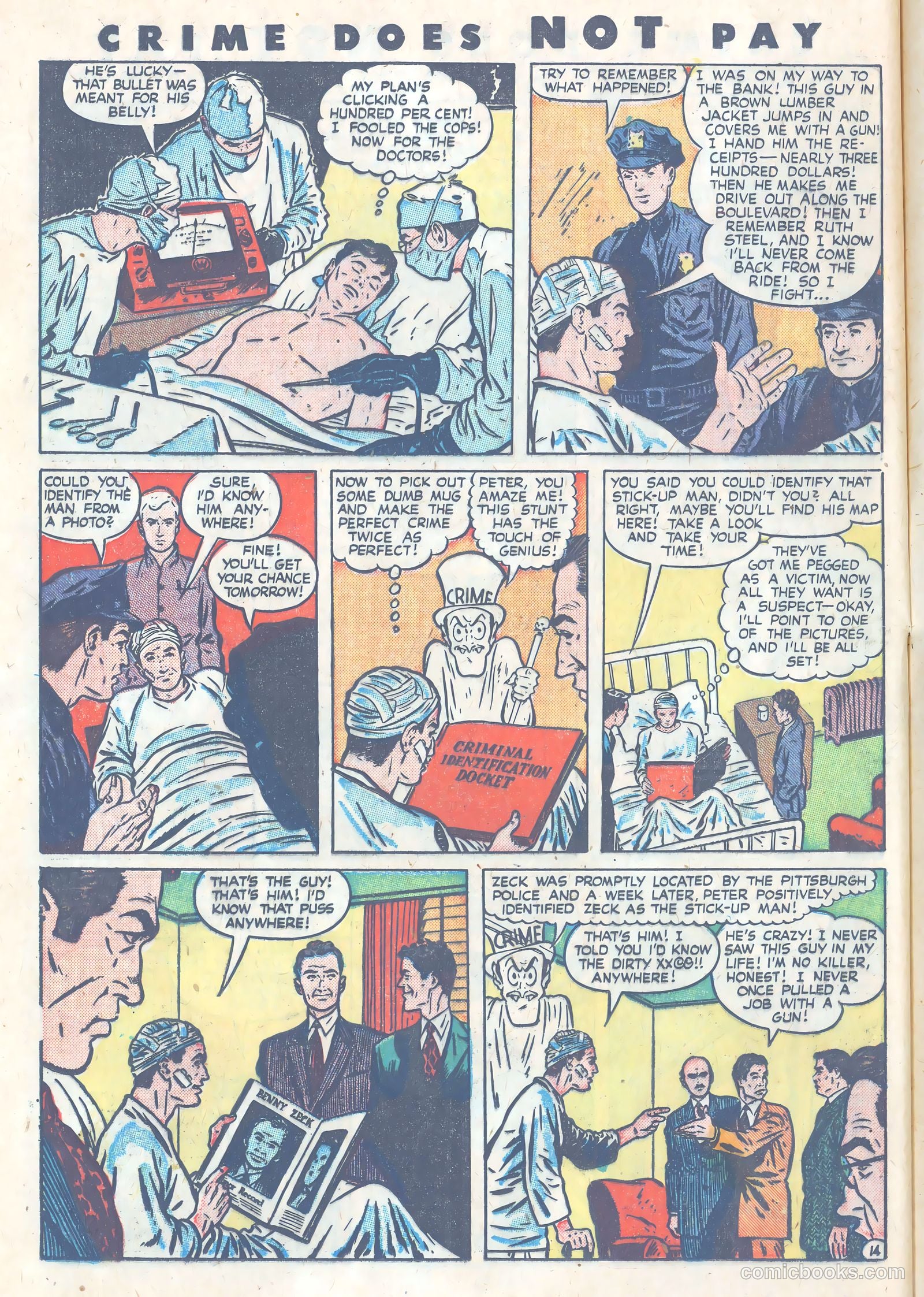 Crime Does Not Pay #54 — page 18 of 52