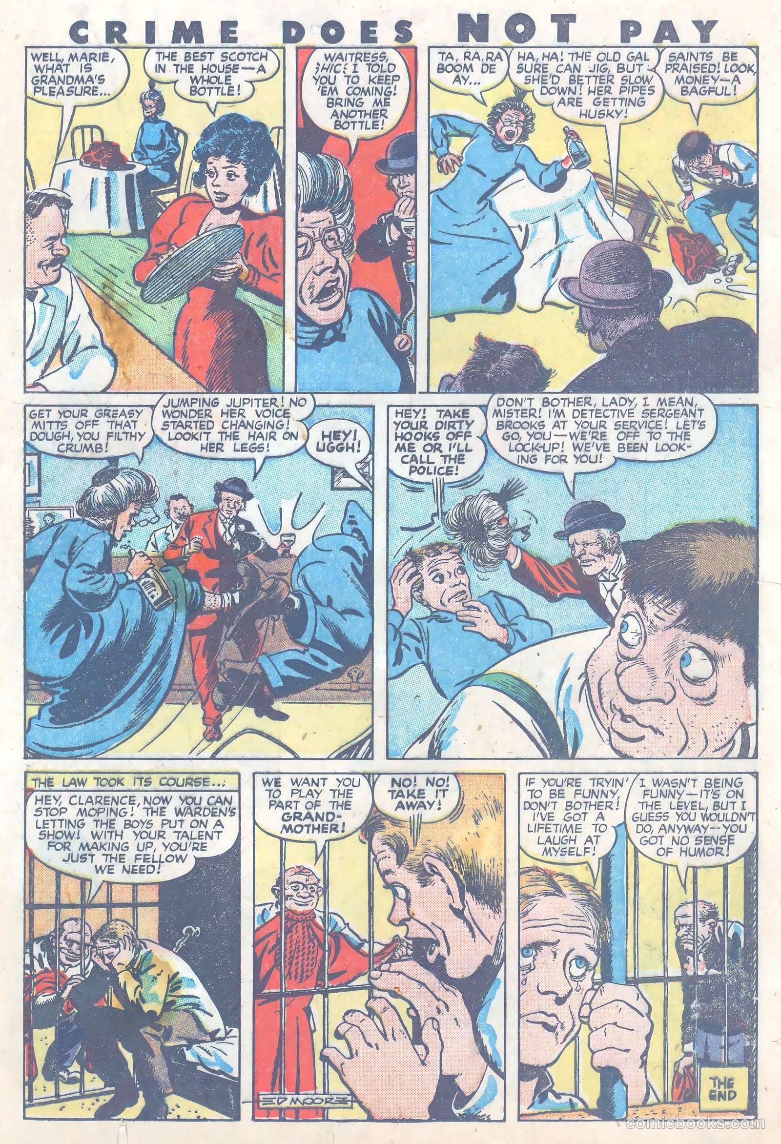 Crime Does Not Pay #54 — page 25 of 52
