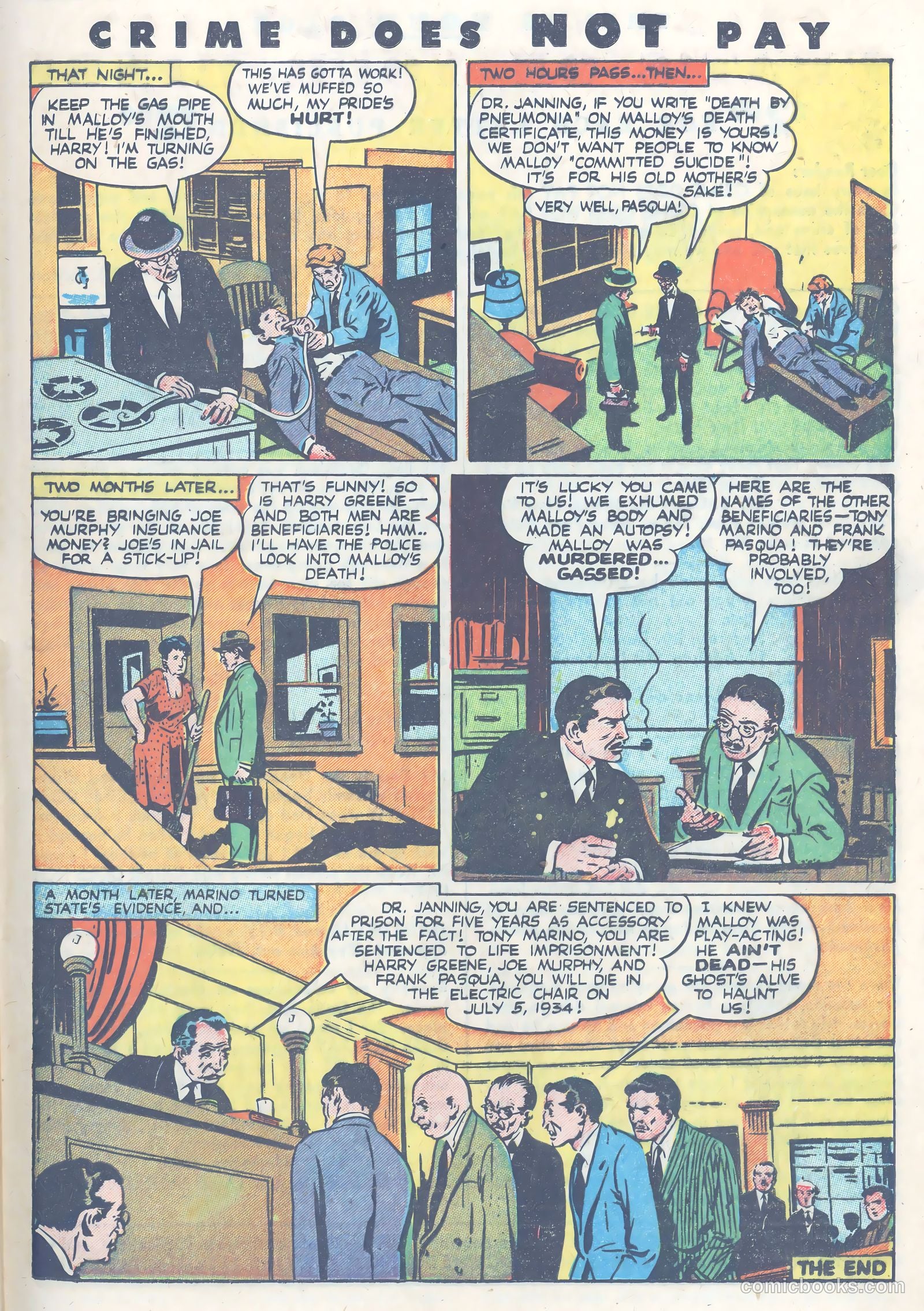 Crime Does Not Pay #54 — page 33 of 52