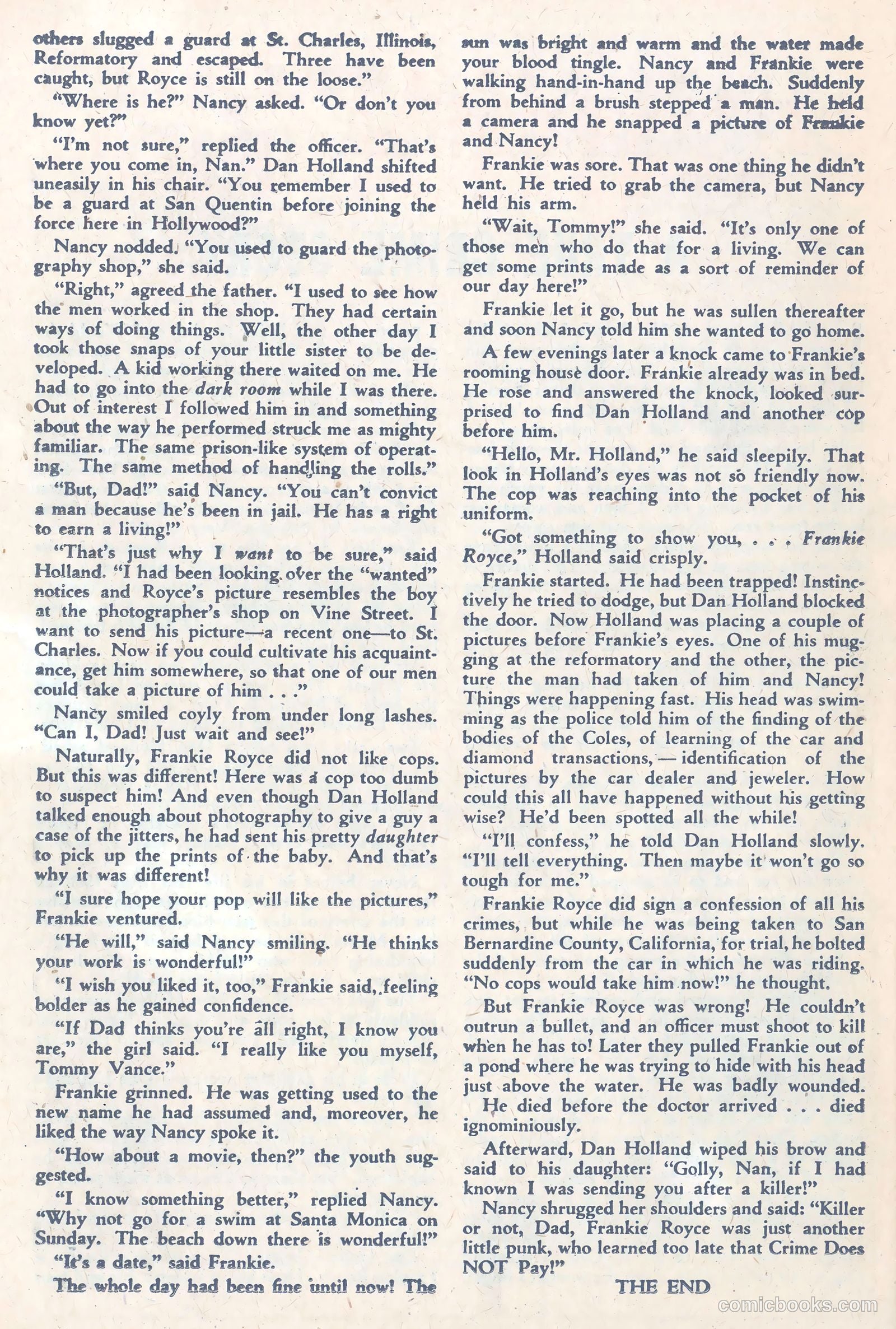 Crime Does Not Pay #54 — page 36 of 52