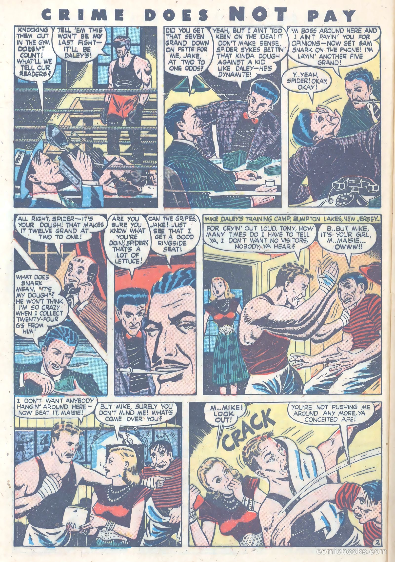 Crime Does Not Pay #54 — page 40 of 52