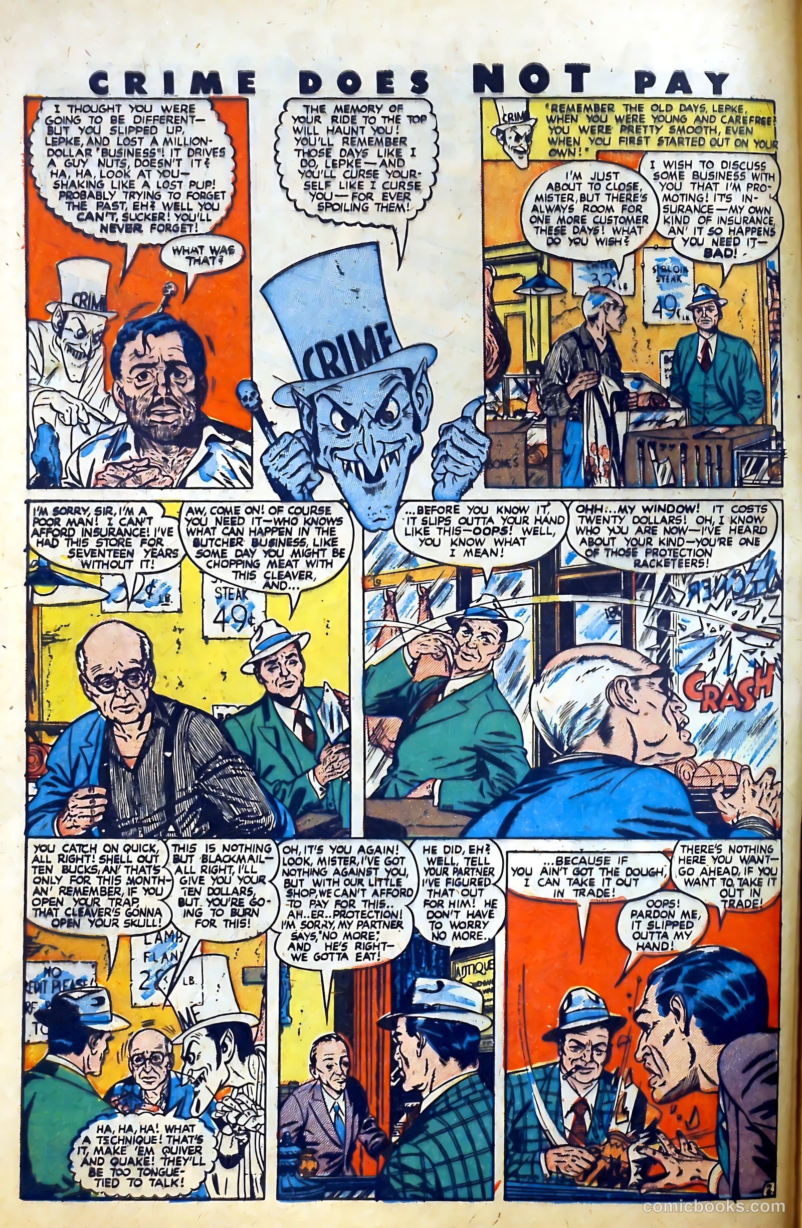 Crime Does Not Pay #55 — page 6 of 53