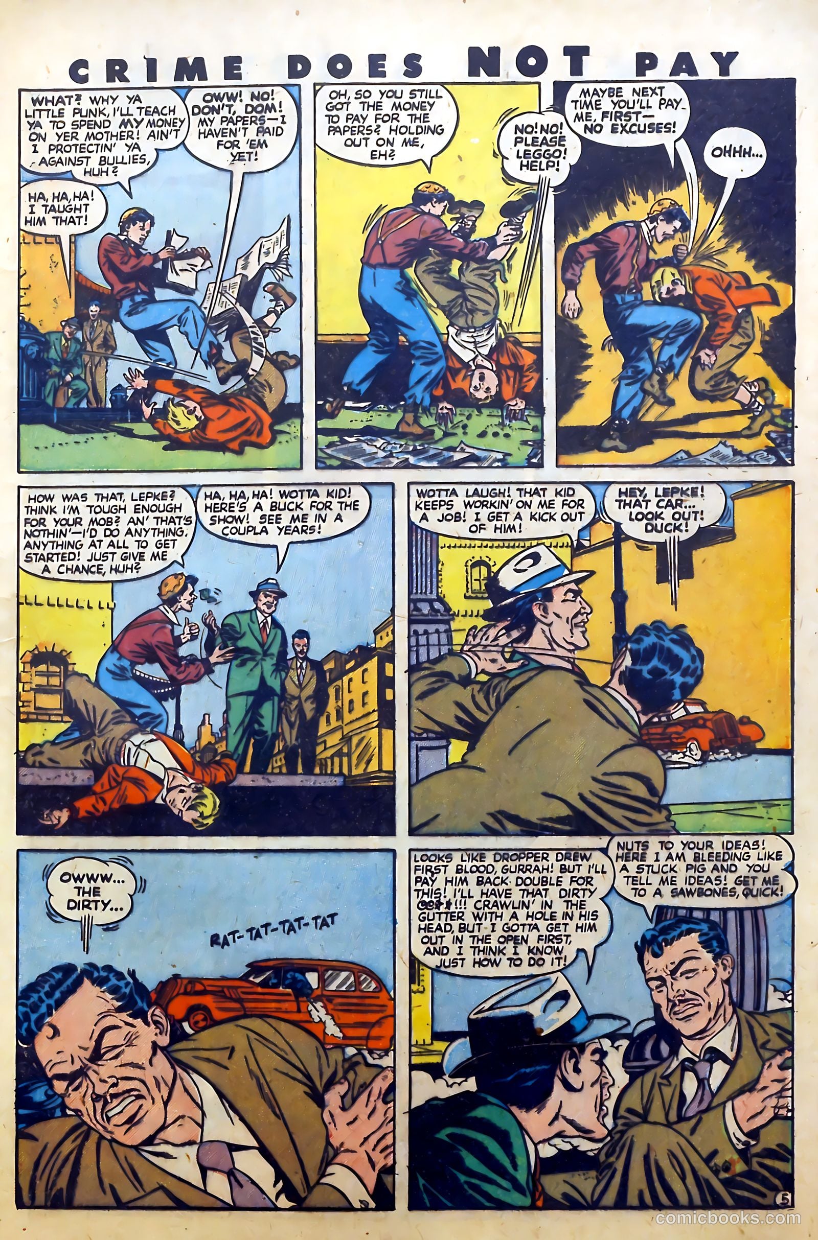 Crime Does Not Pay #55 — page 9 of 53