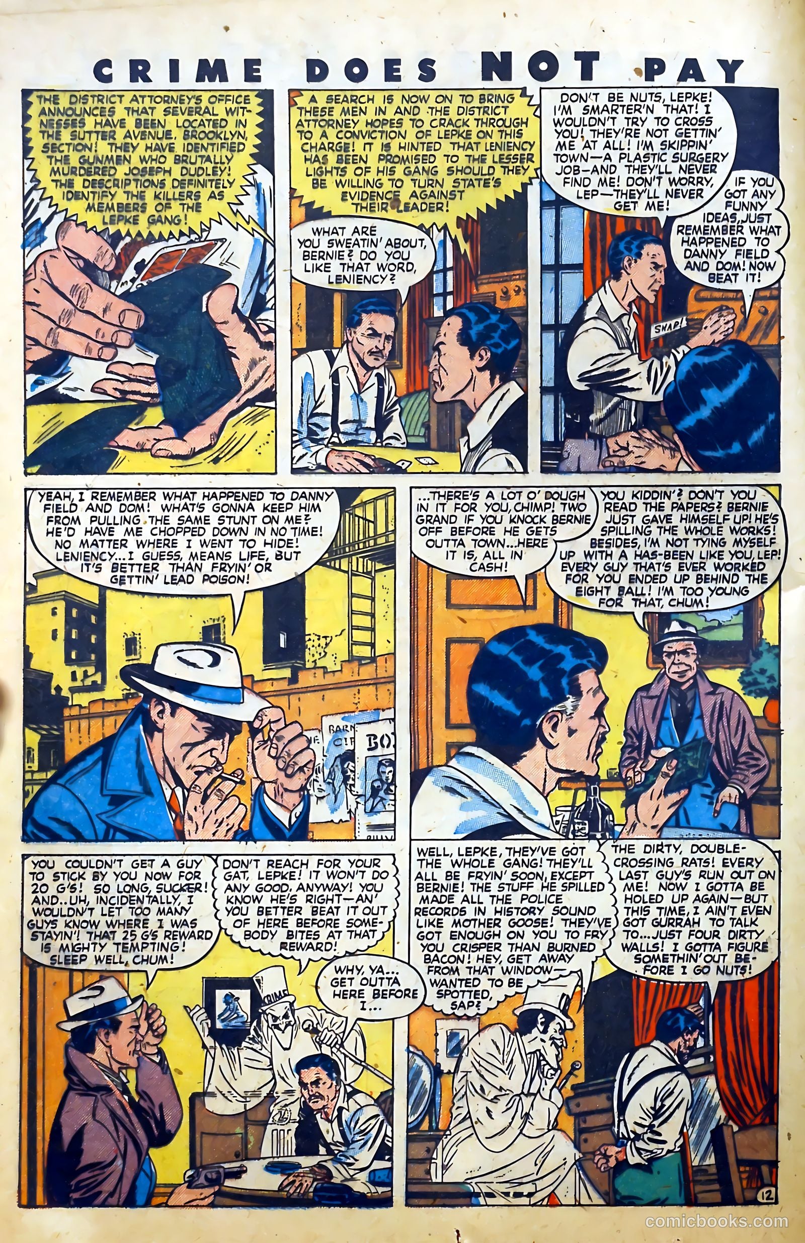 Crime Does Not Pay #55 — page 16 of 53