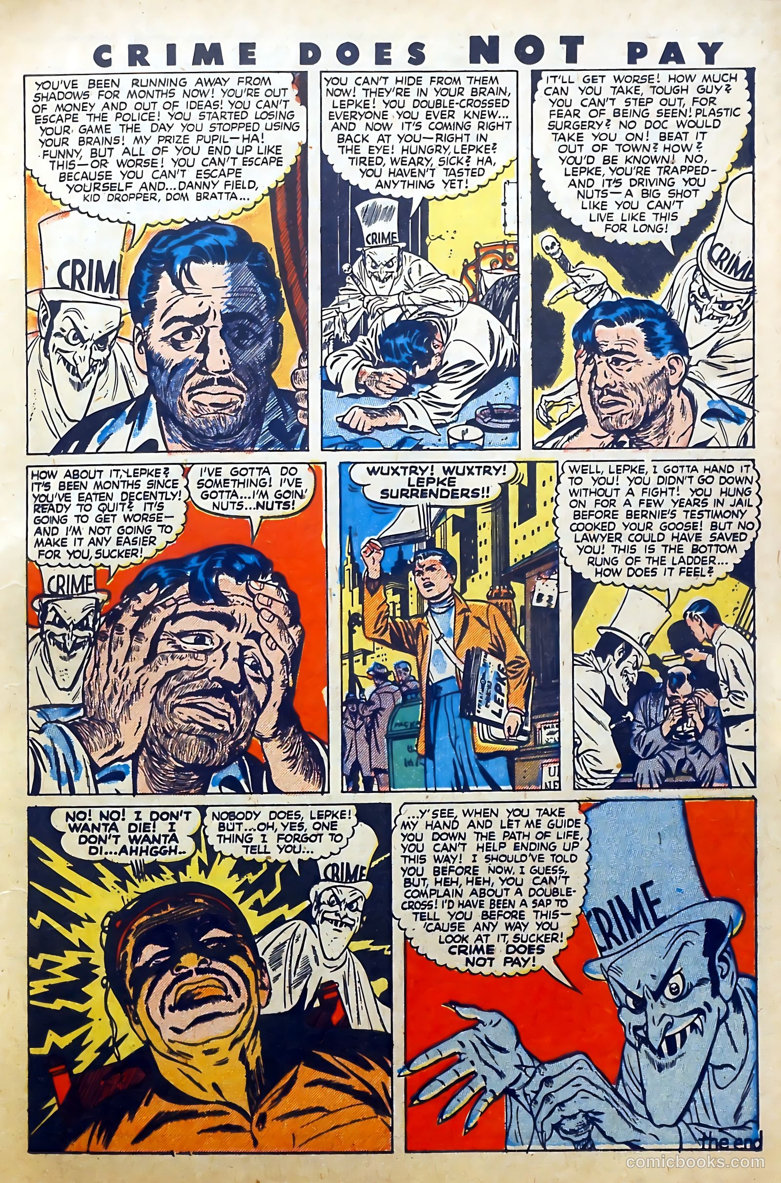 Crime Does Not Pay #55 — page 17 of 53