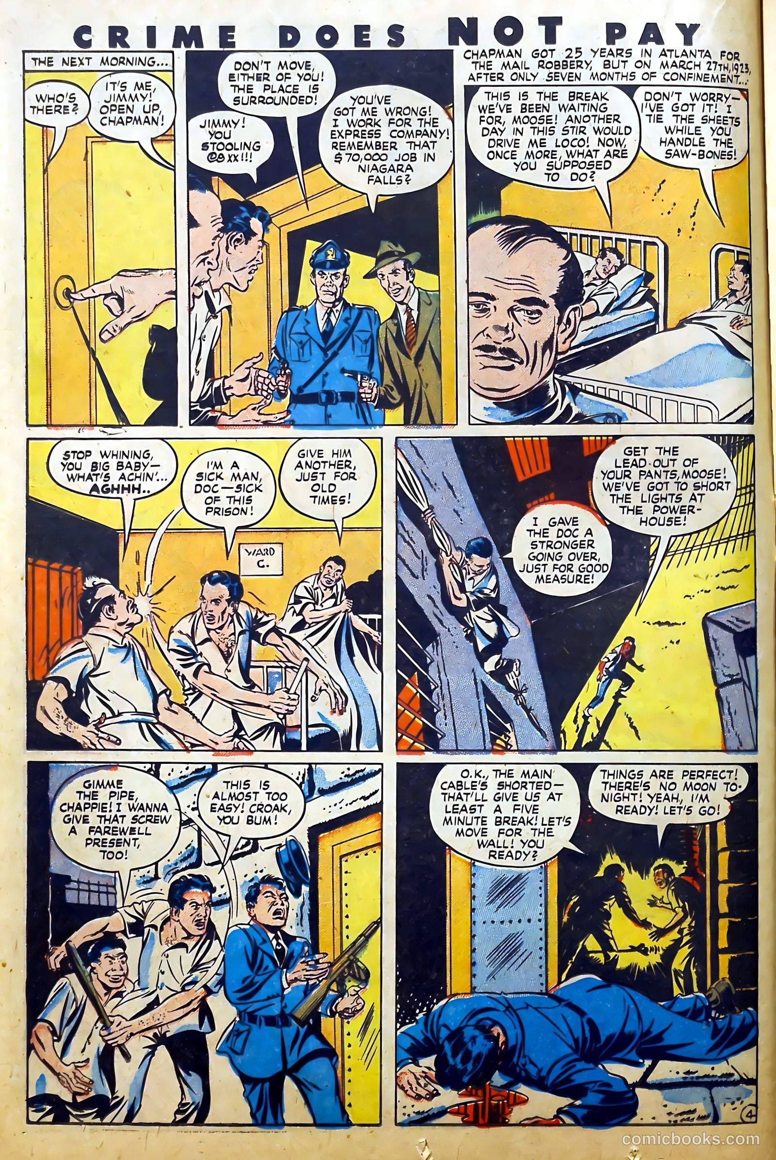 Crime Does Not Pay #55 — page 22 of 53