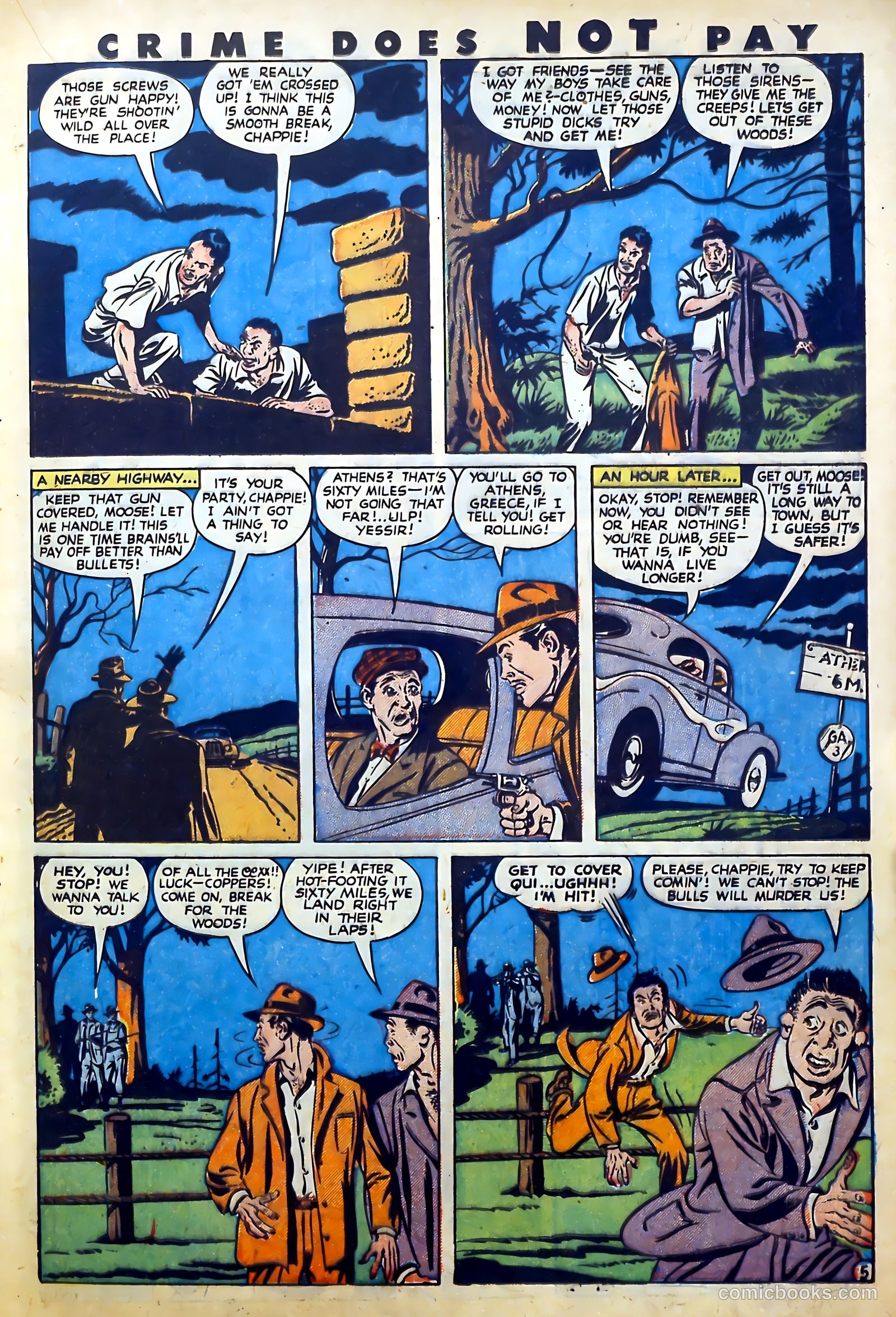 Crime Does Not Pay #55 — page 23 of 53
