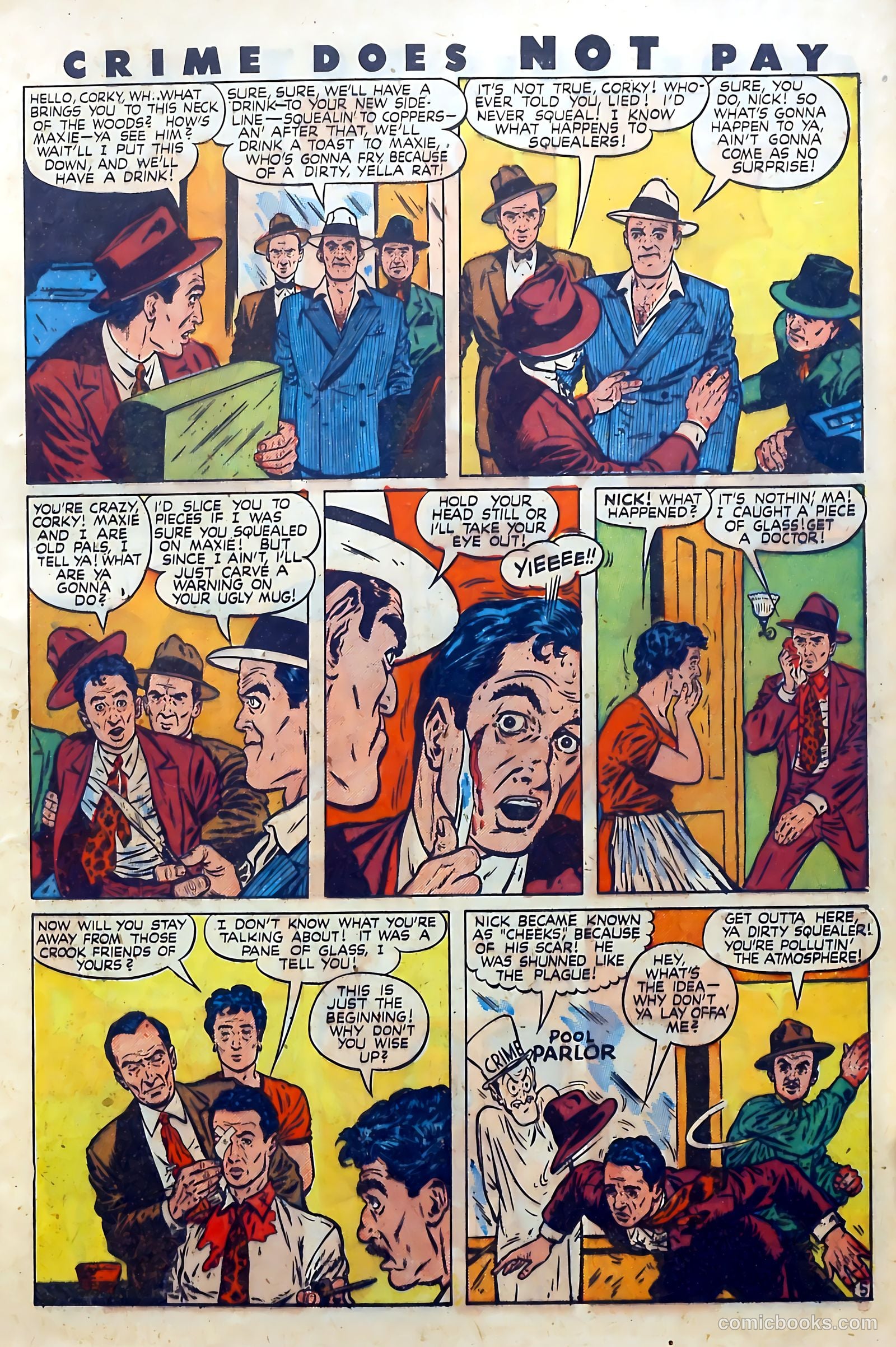 Crime Does Not Pay #56 — page 9 of 54