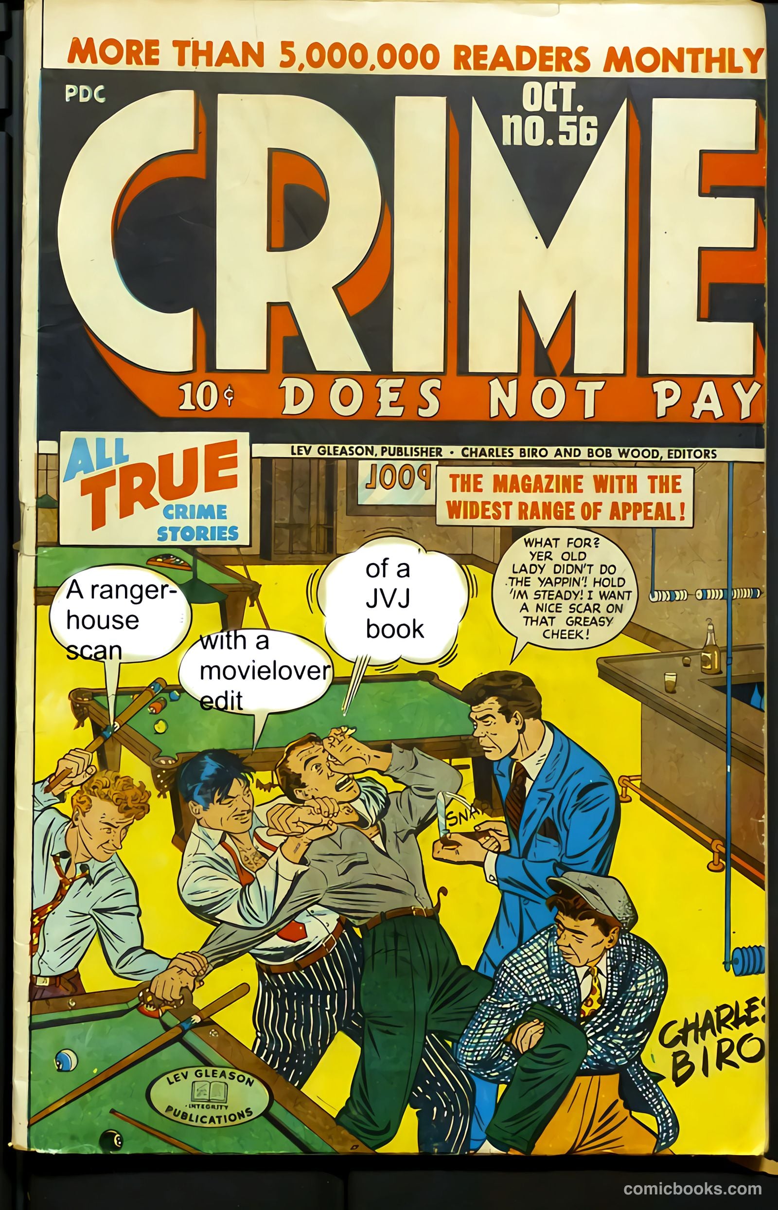 Crime Does Not Pay #56 — page 54 of 54