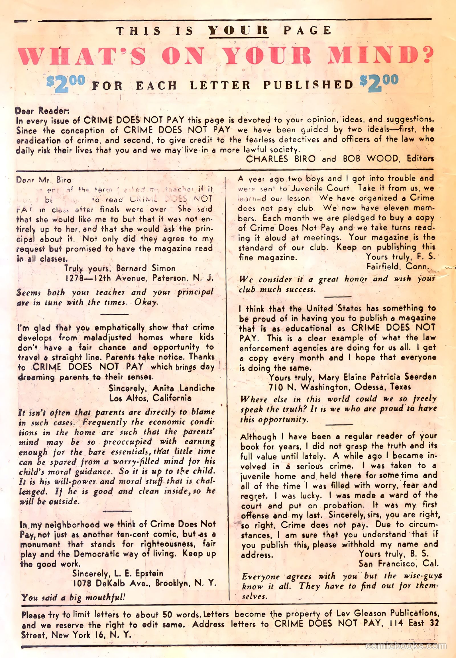 Crime Does Not Pay #57 — page 18 of 53