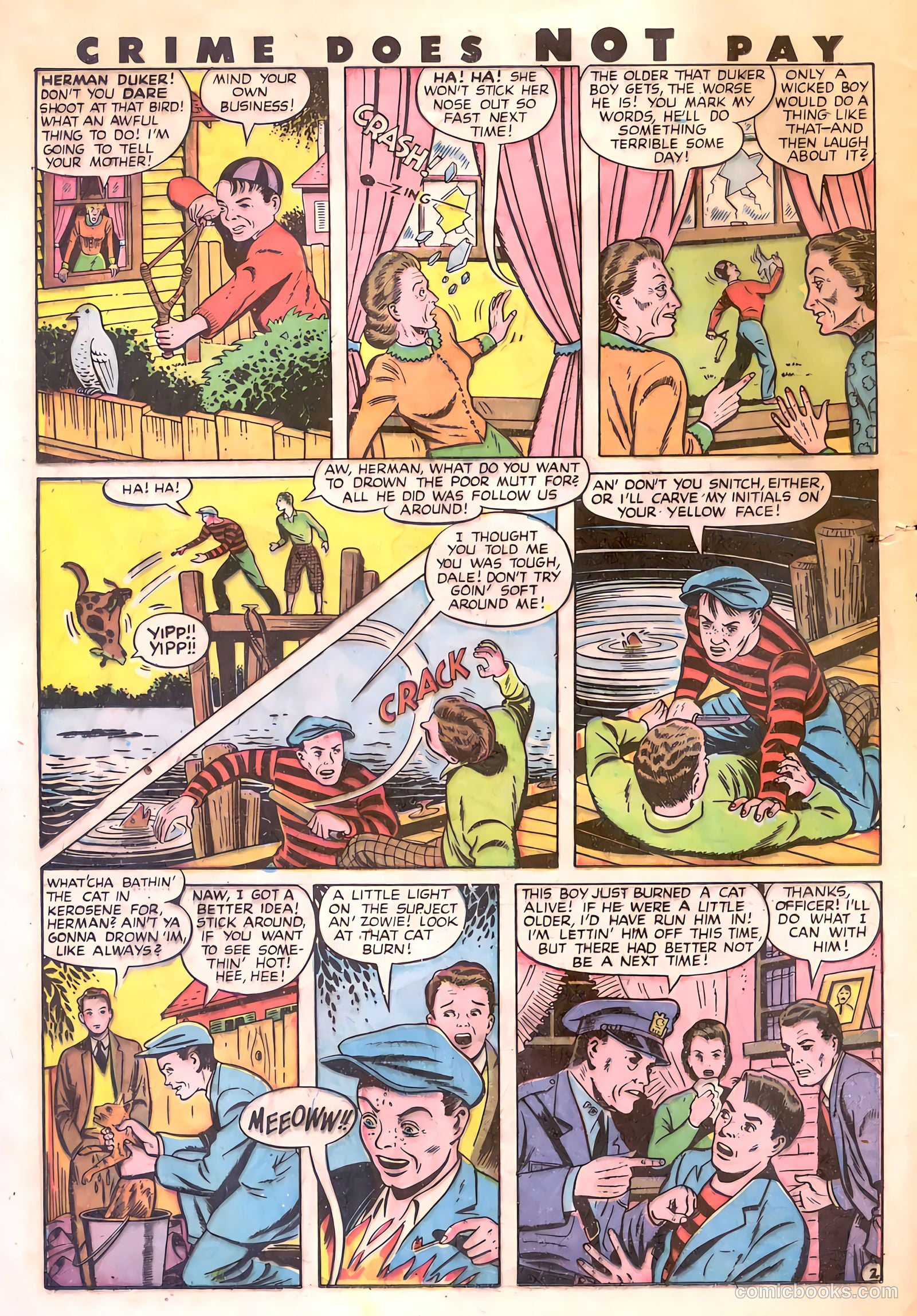 Crime Does Not Pay #57 — page 20 of 53