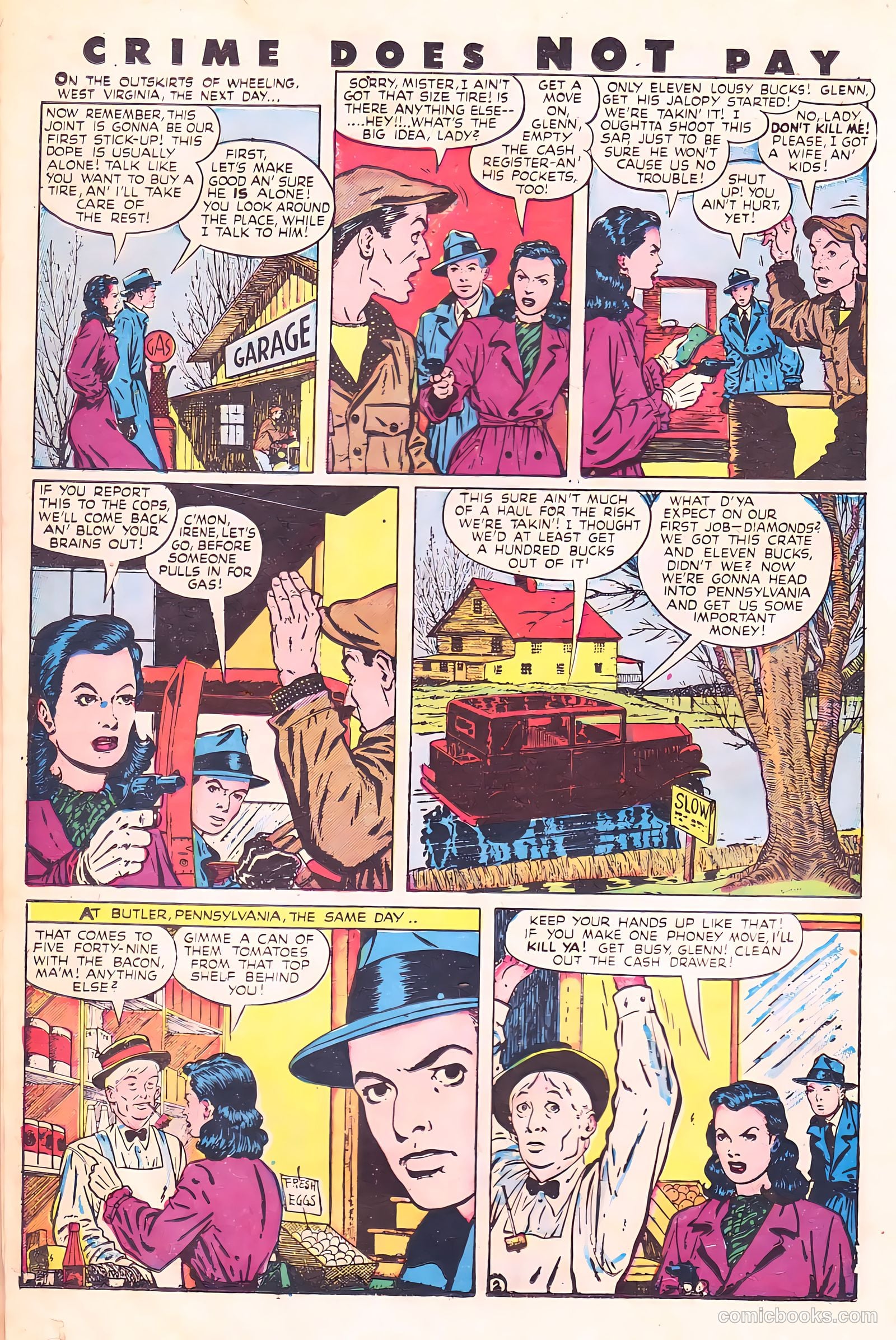 Crime Does Not Pay #57 — page 34 of 53