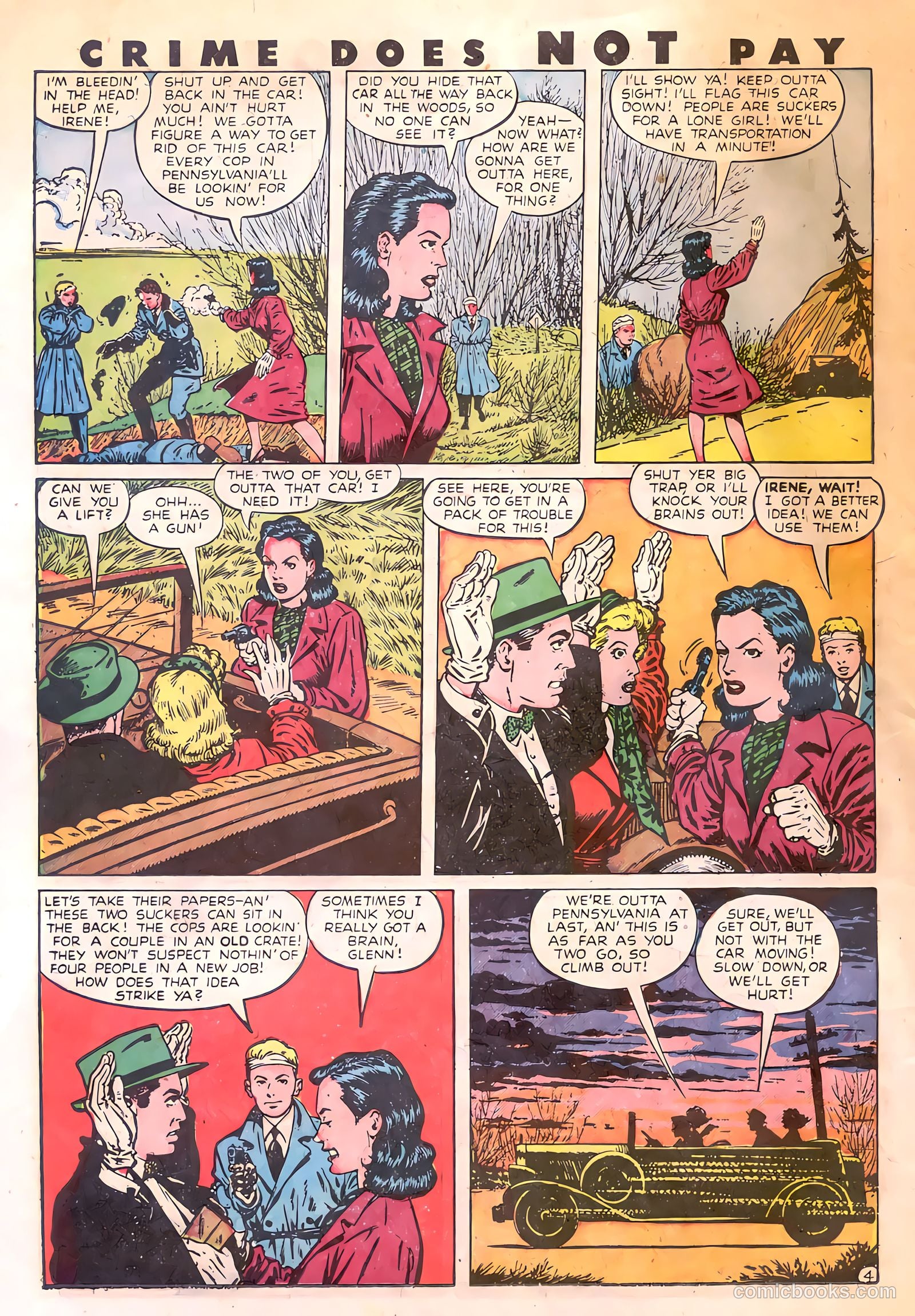 Crime Does Not Pay #57 — page 36 of 53