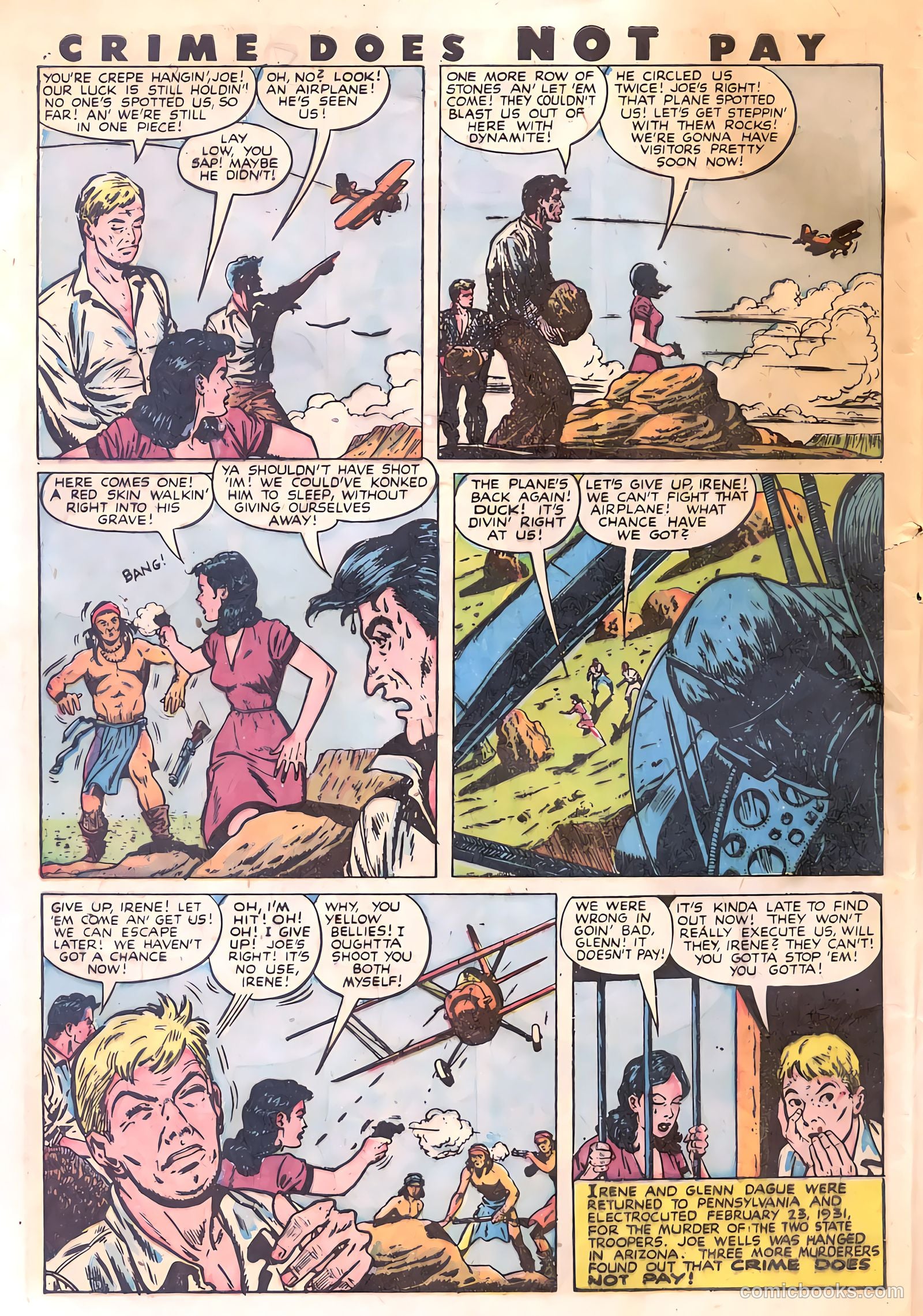 Crime Does Not Pay #57 — page 40 of 53
