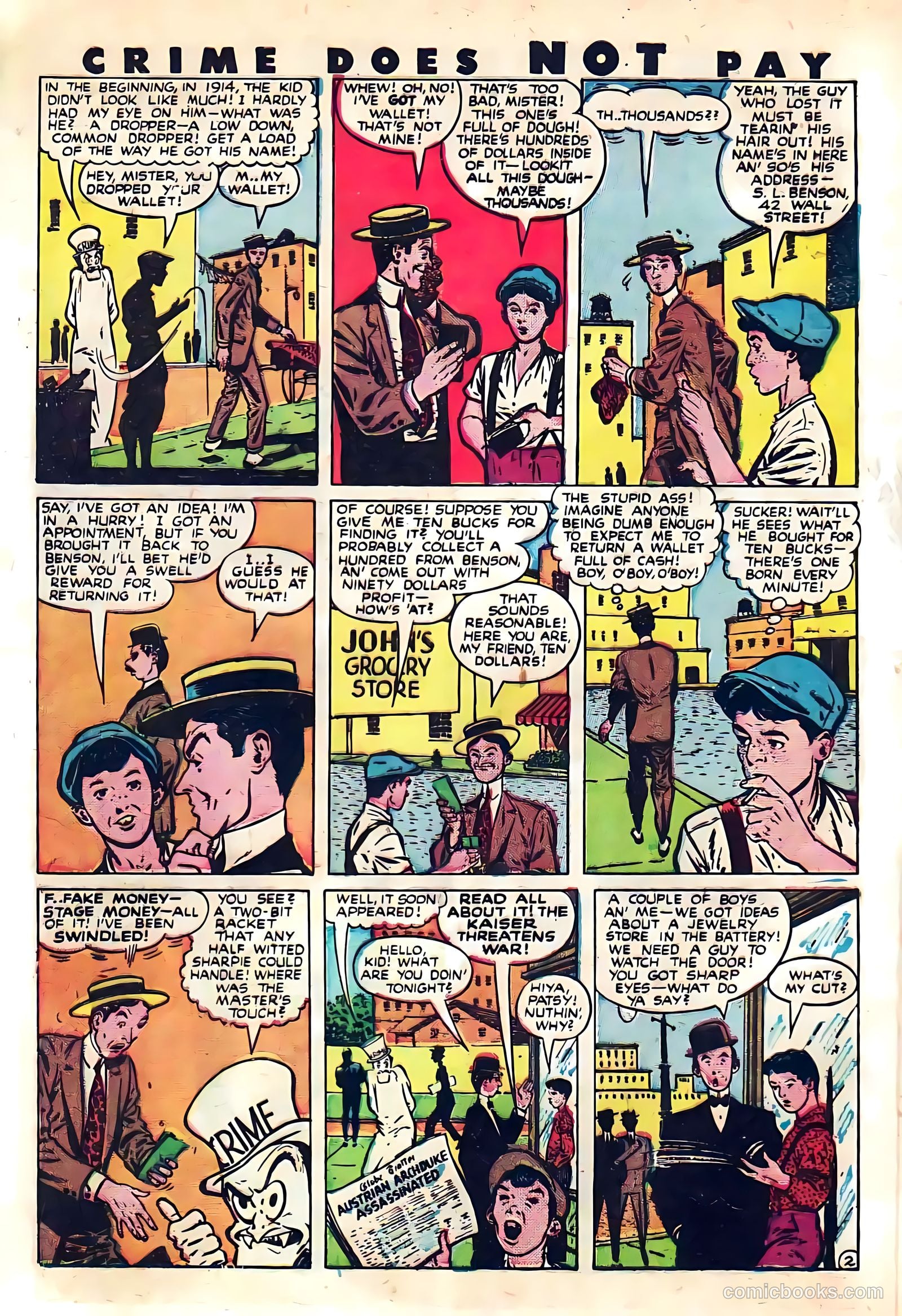 Crime Does Not Pay #58 — page 6 of 52