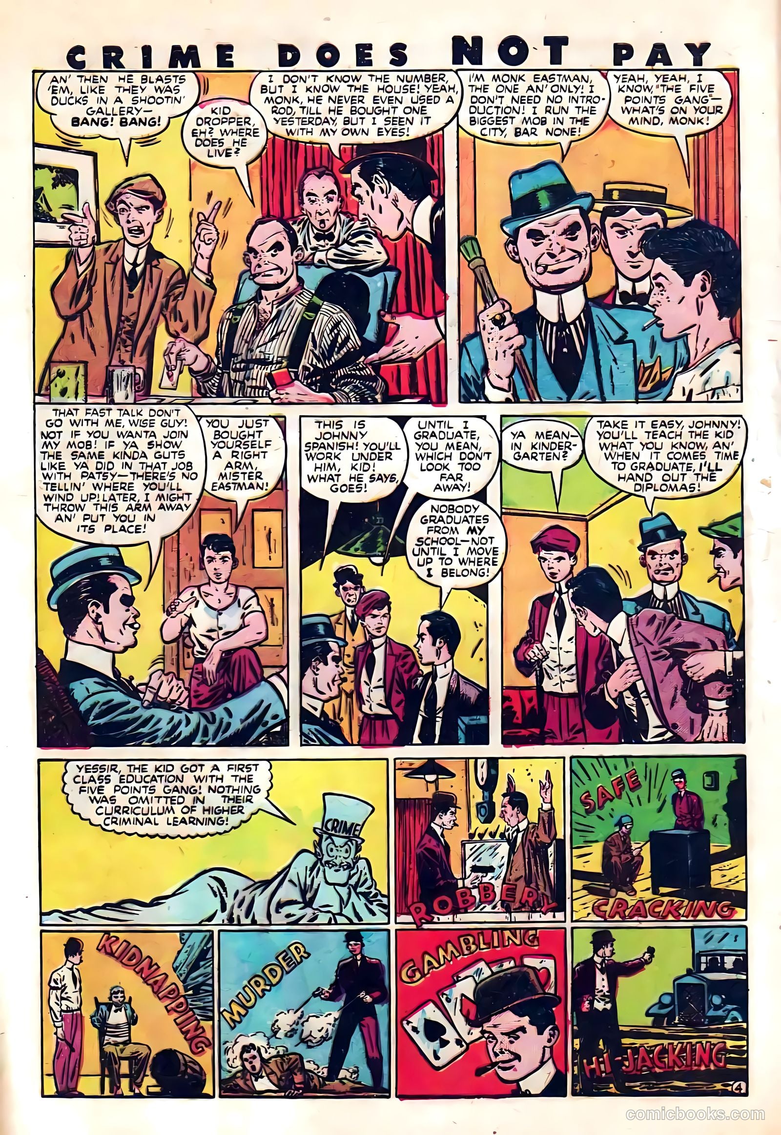 Crime Does Not Pay #58 — page 8 of 52