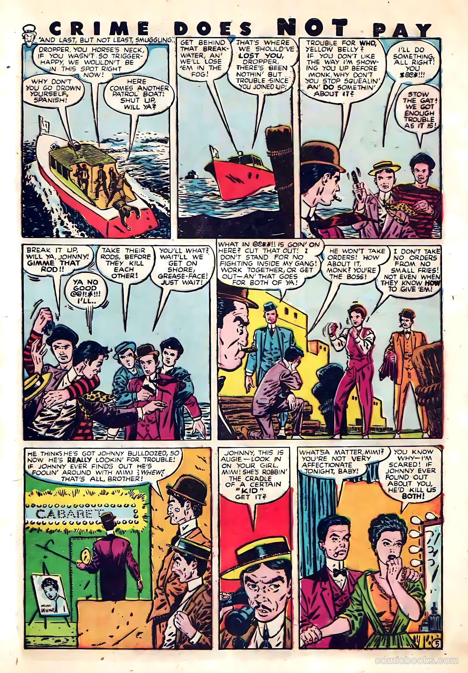 Crime Does Not Pay #58 — page 9 of 52