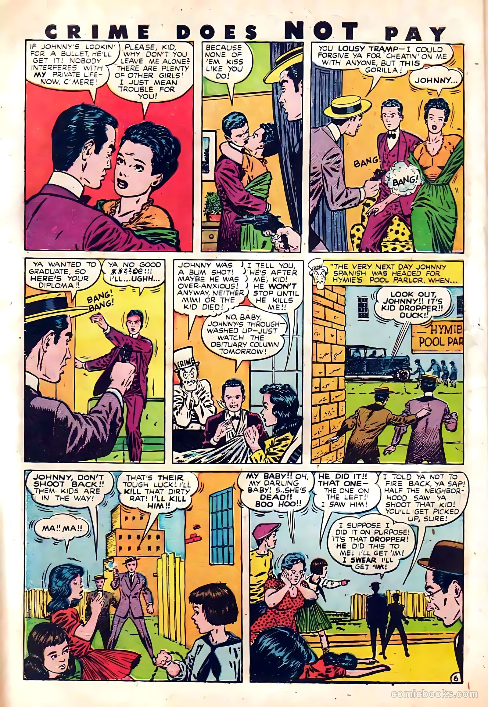 Crime Does Not Pay #58 — page 10 of 52