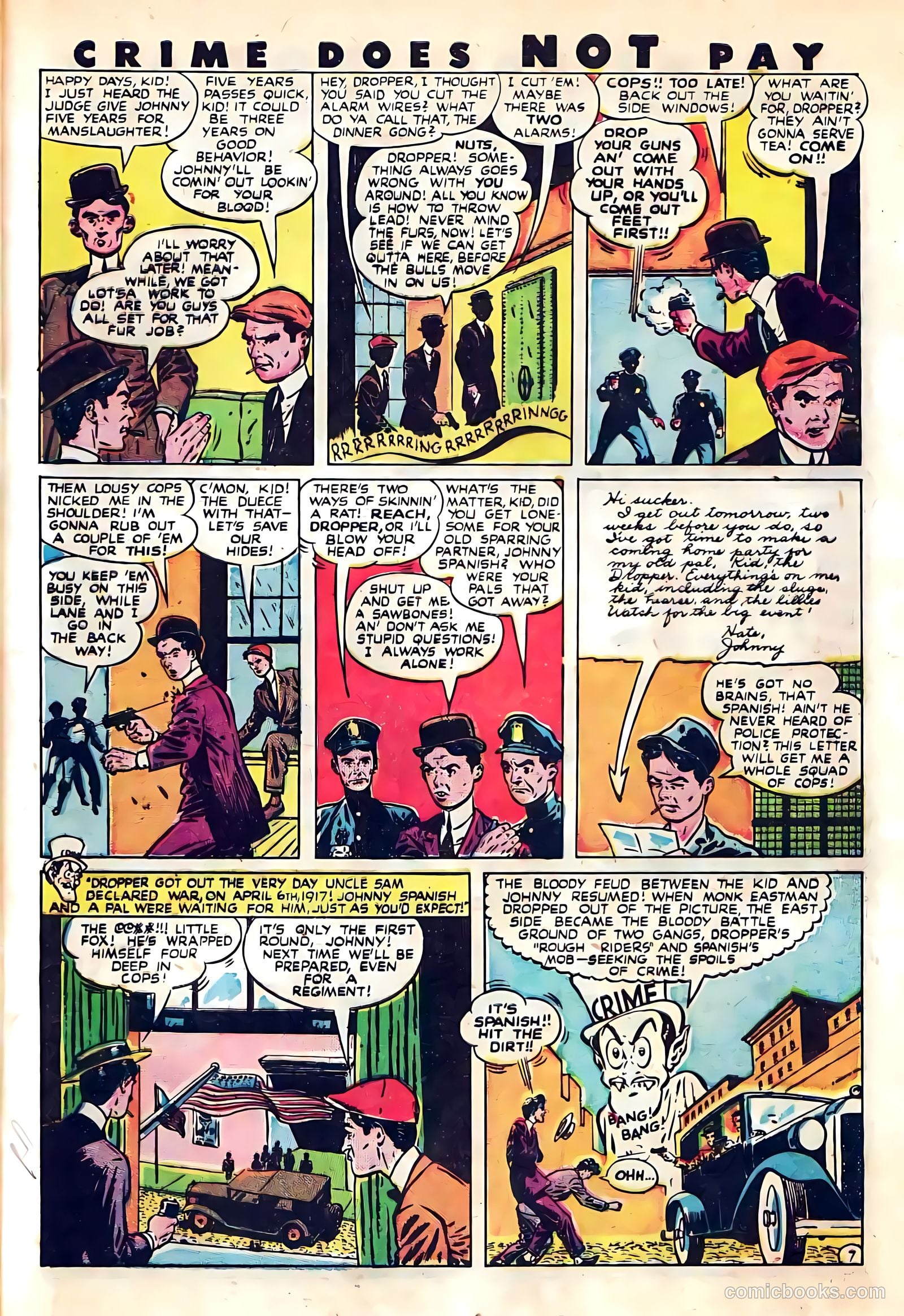 Crime Does Not Pay #58 — page 11 of 52