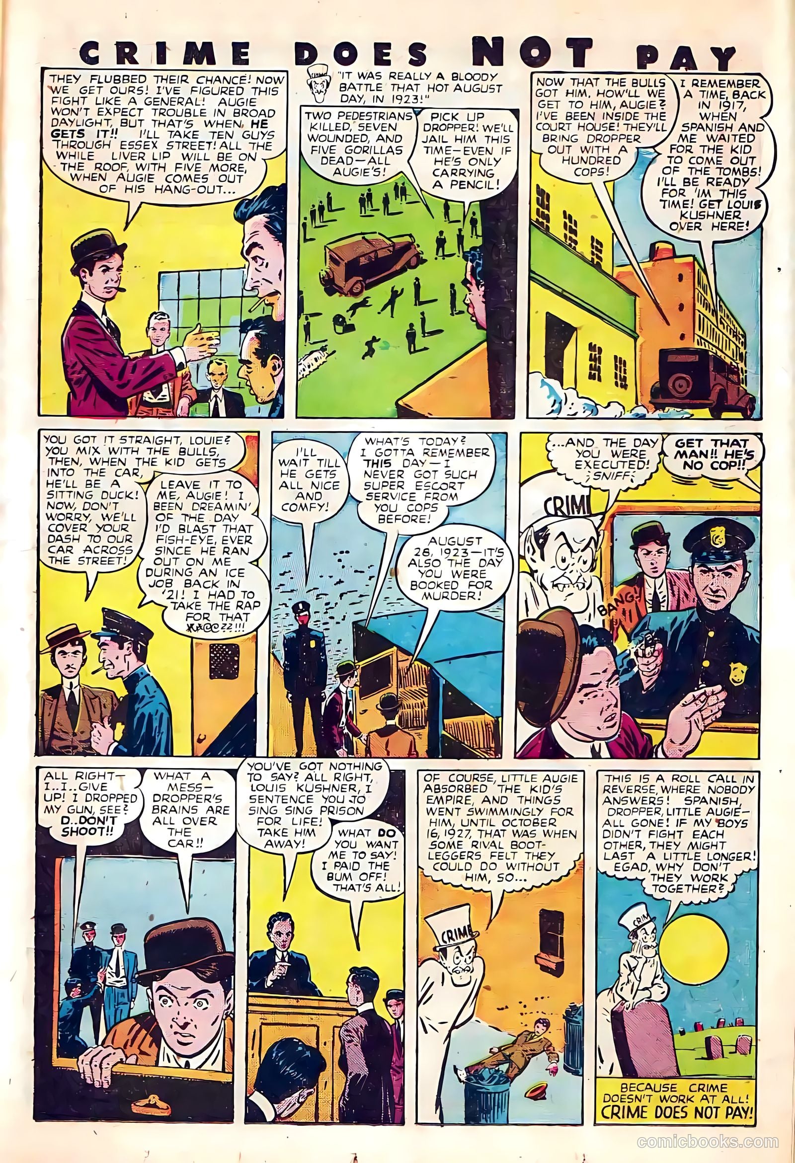 Crime Does Not Pay #58 — page 15 of 52