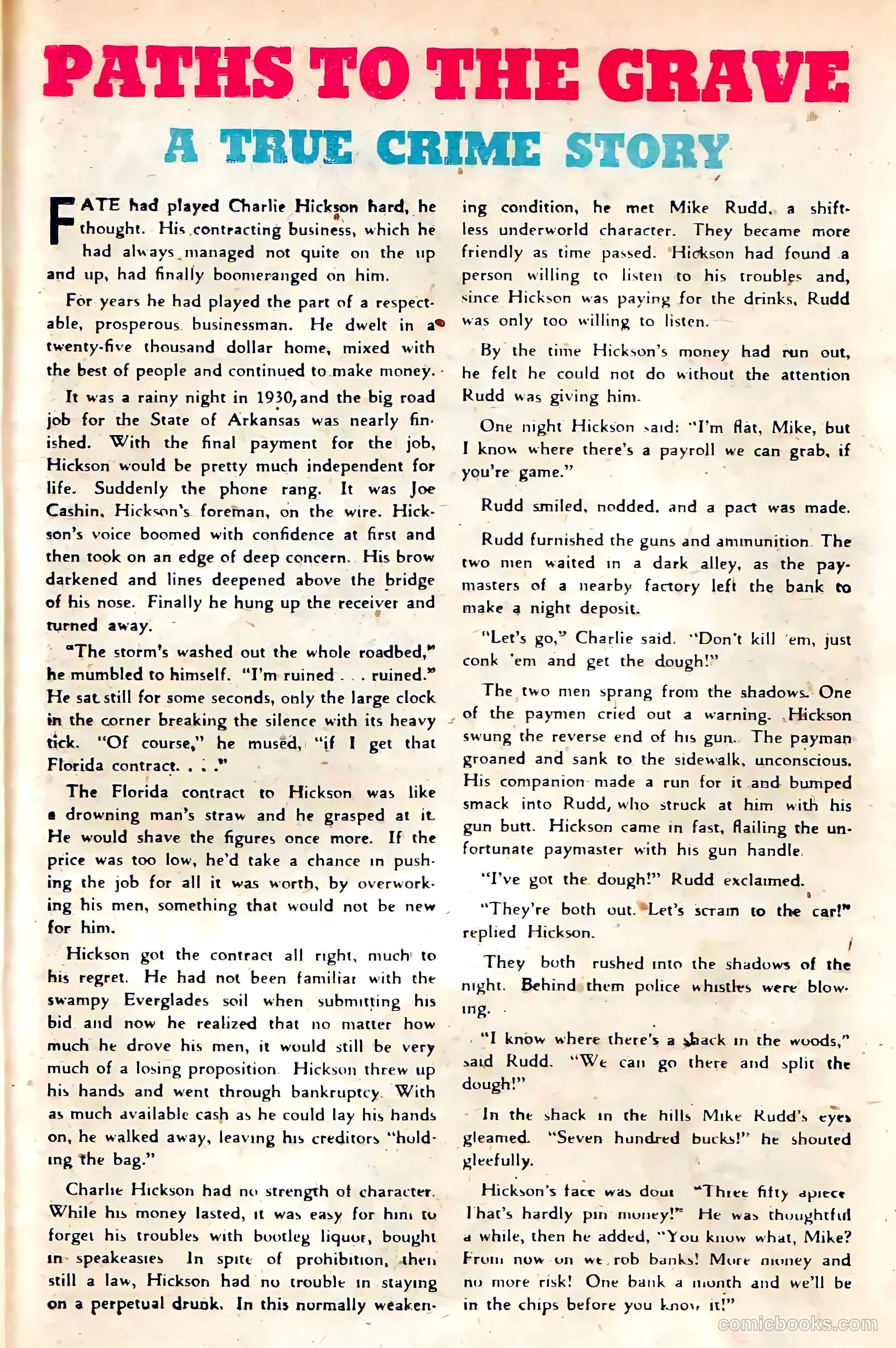 Crime Does Not Pay #58 — page 33 of 52