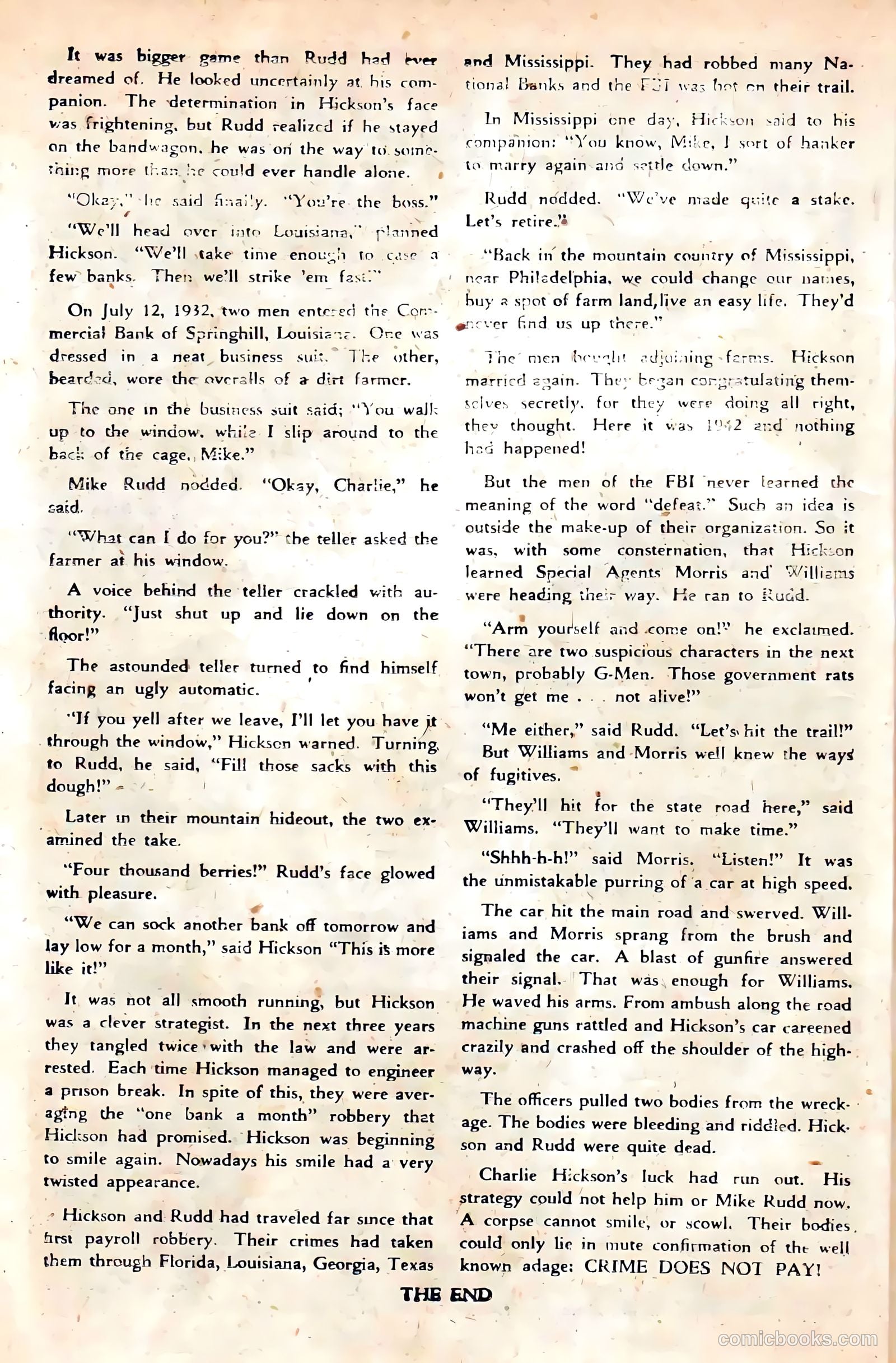 Crime Does Not Pay #58 — page 34 of 52