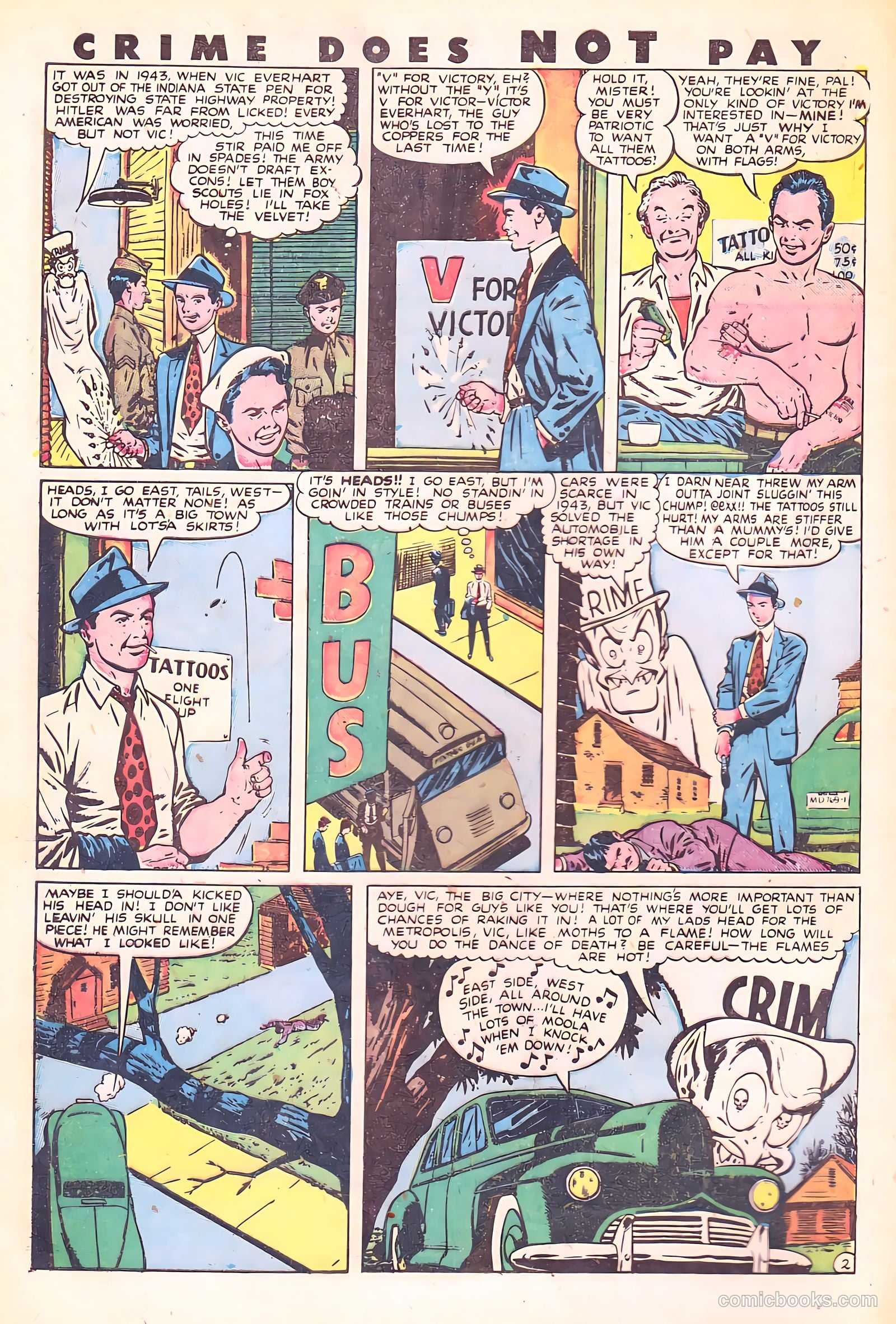 Crime Does Not Pay #59 — page 6 of 54
