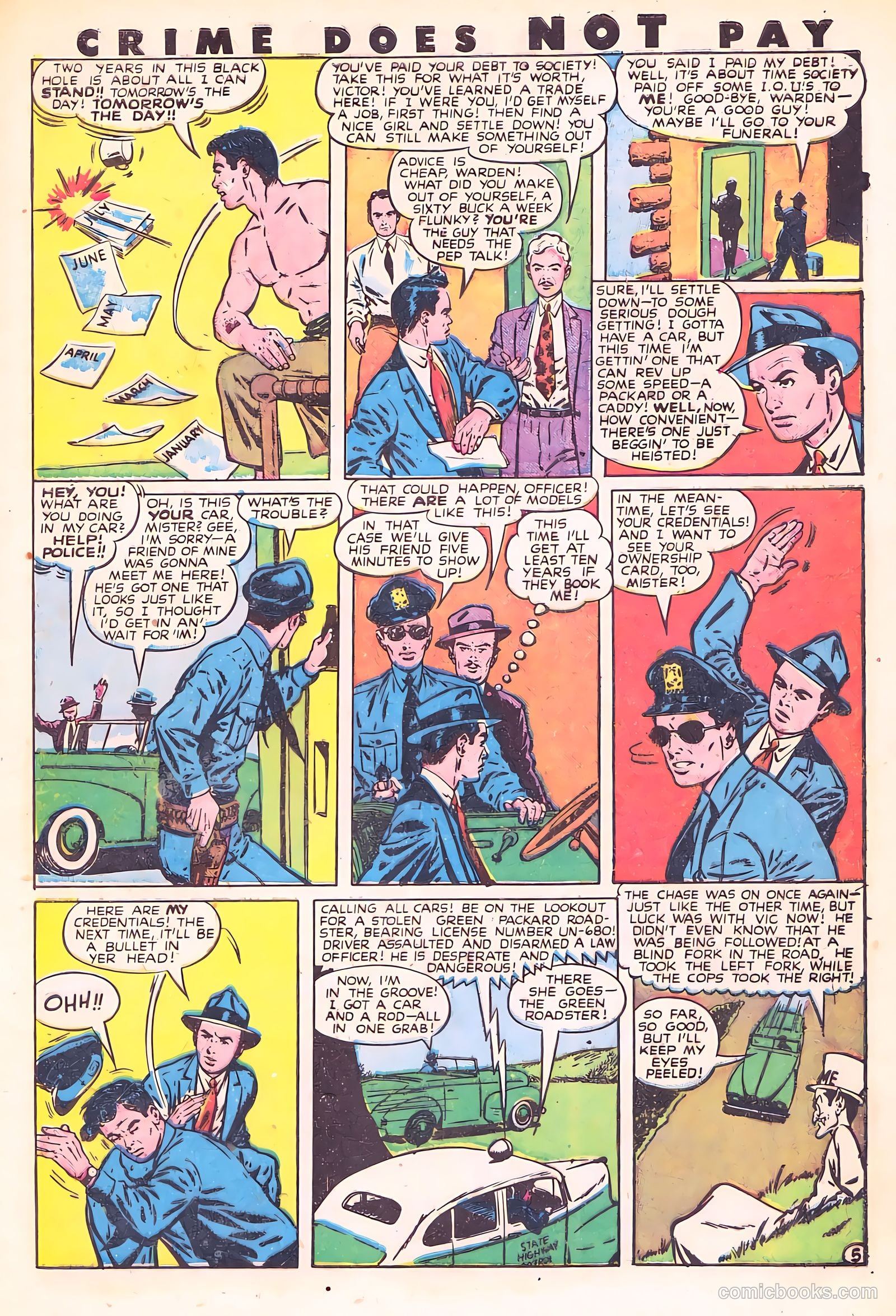 Crime Does Not Pay #59 — page 9 of 54