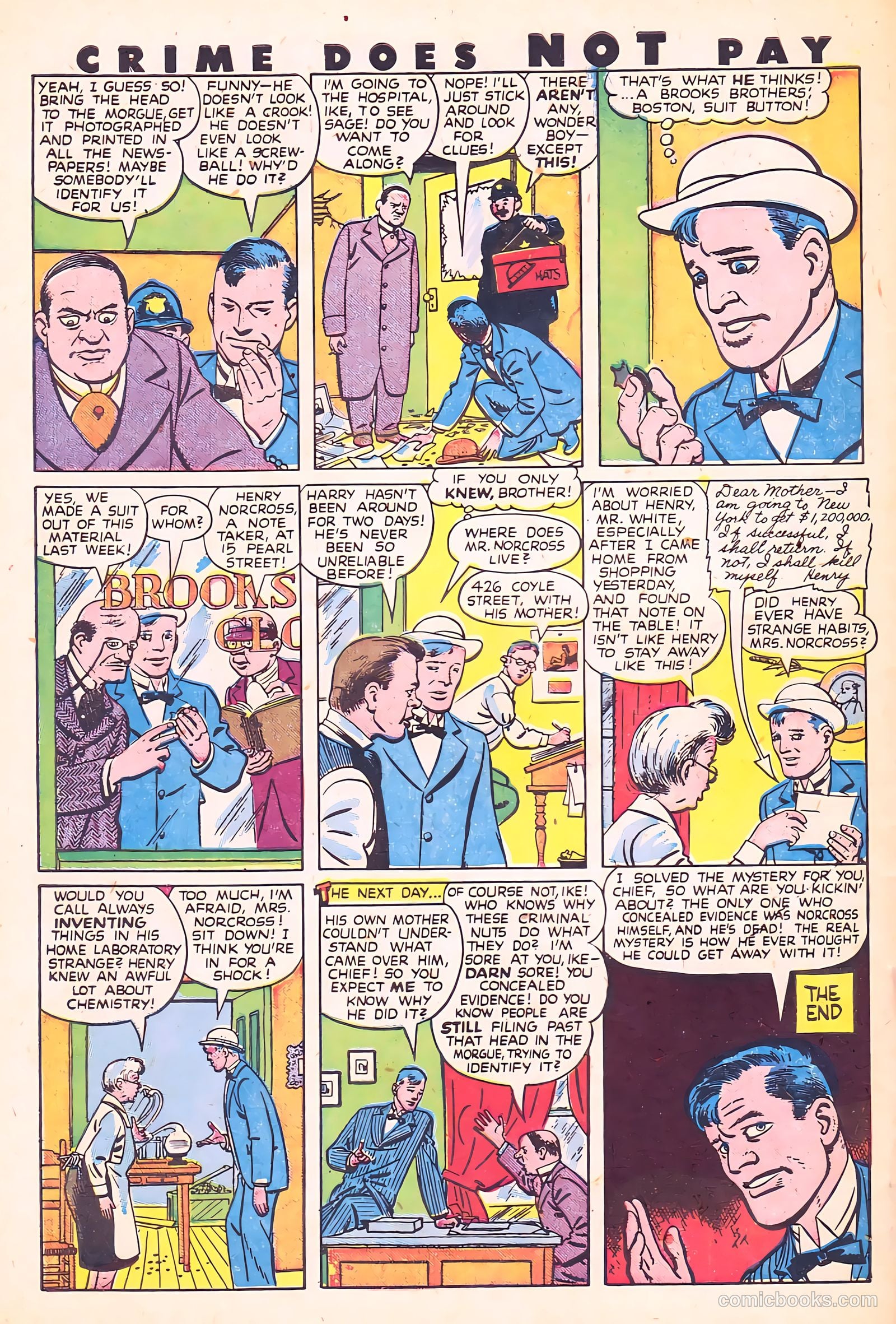 Crime Does Not Pay #59 — page 50 of 54