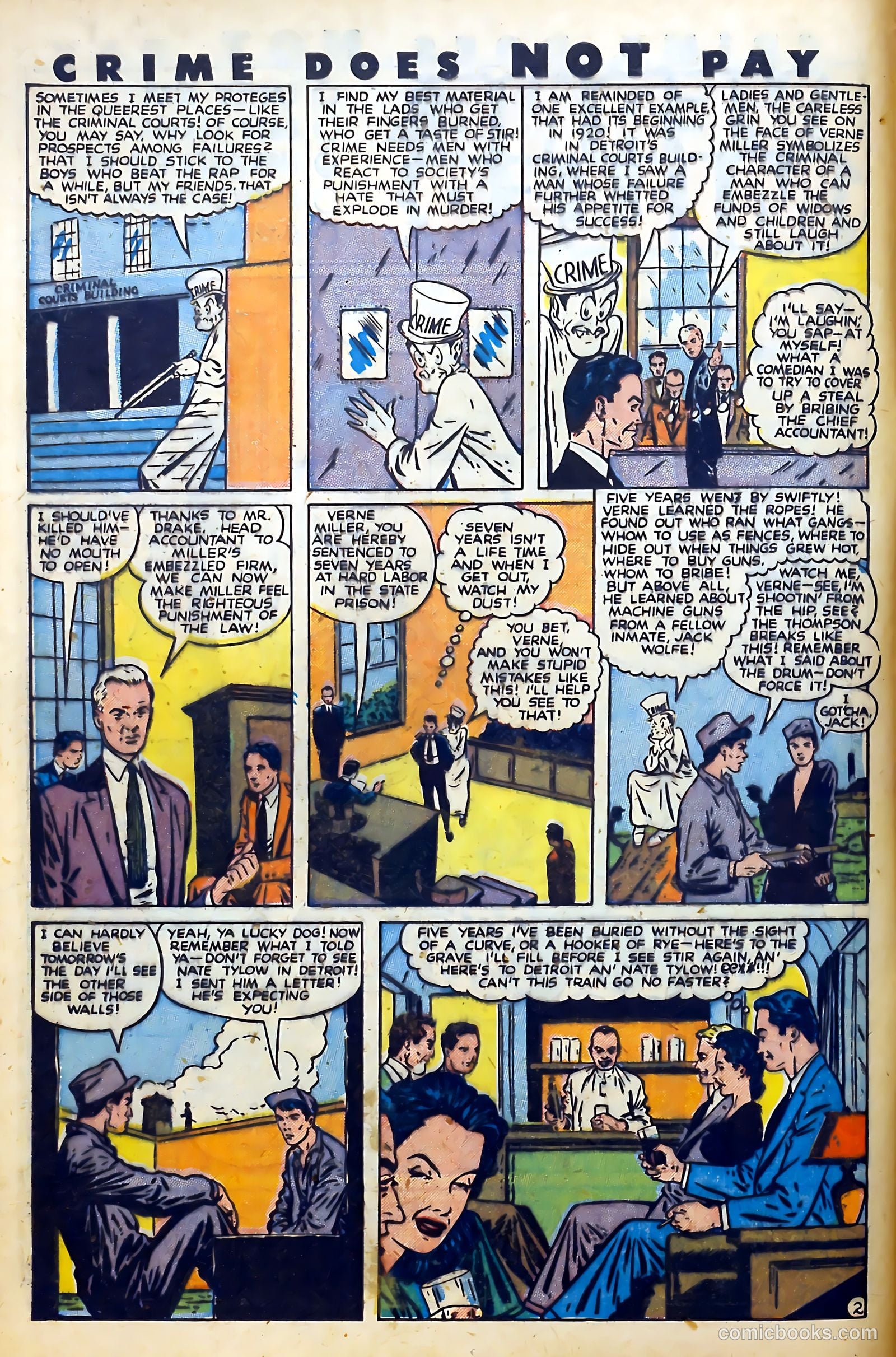 Crime Does Not Pay #60 — page 6 of 53