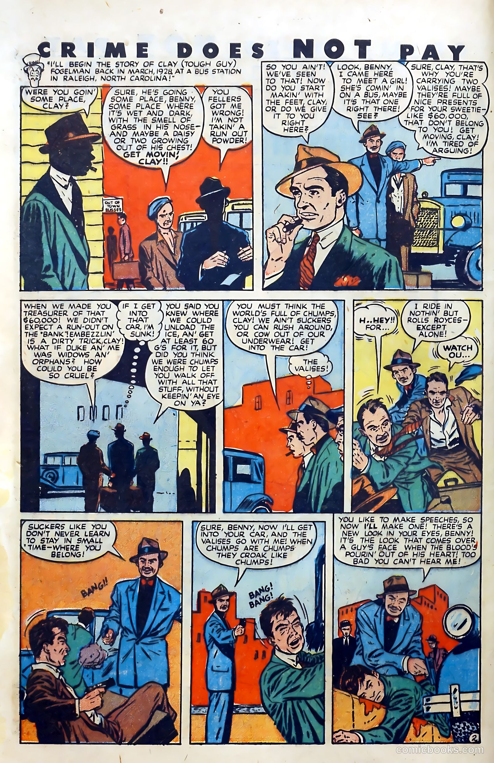 Crime Does Not Pay #61 — page 6 of 54