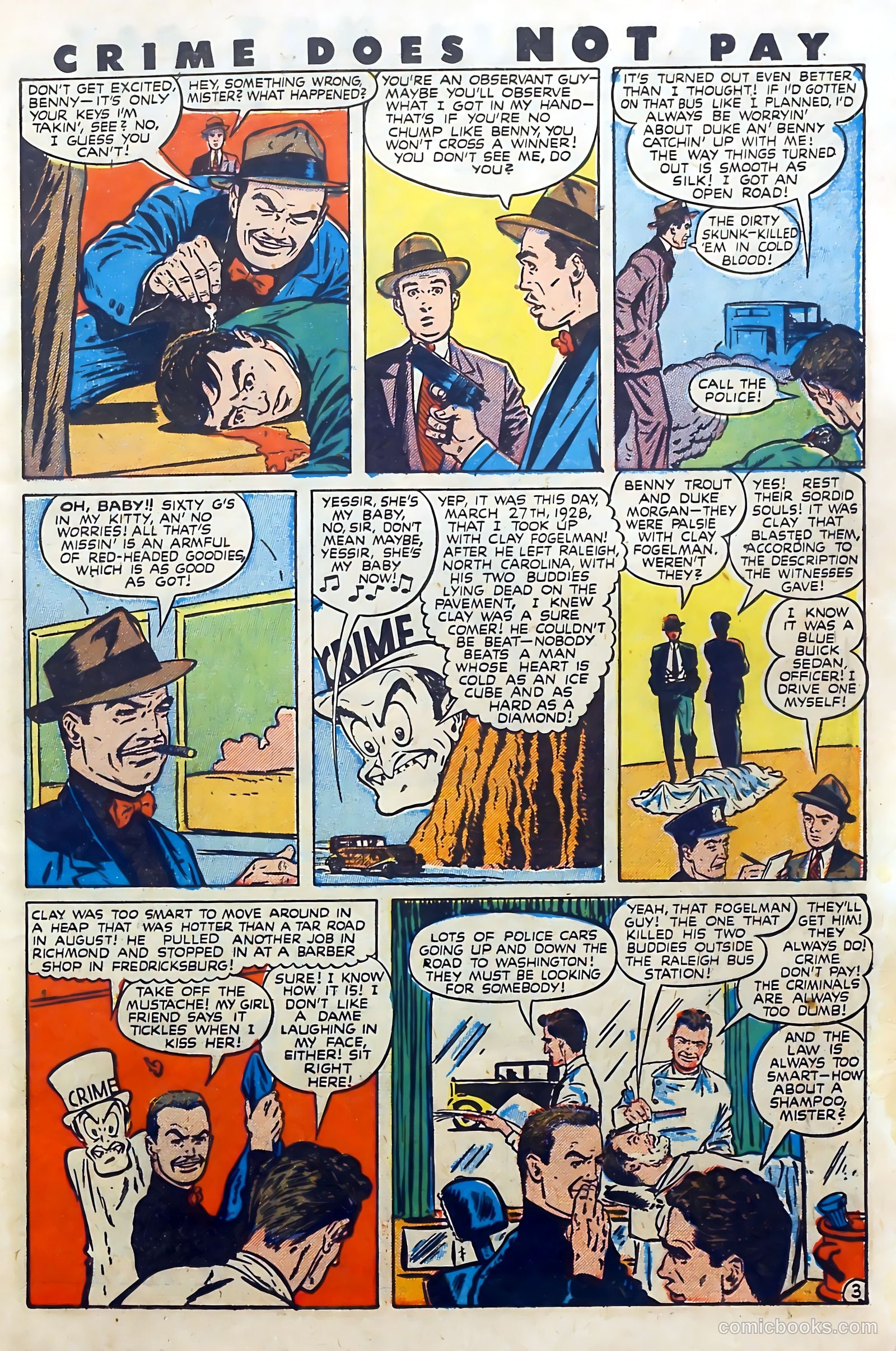 Crime Does Not Pay #61 — page 7 of 54