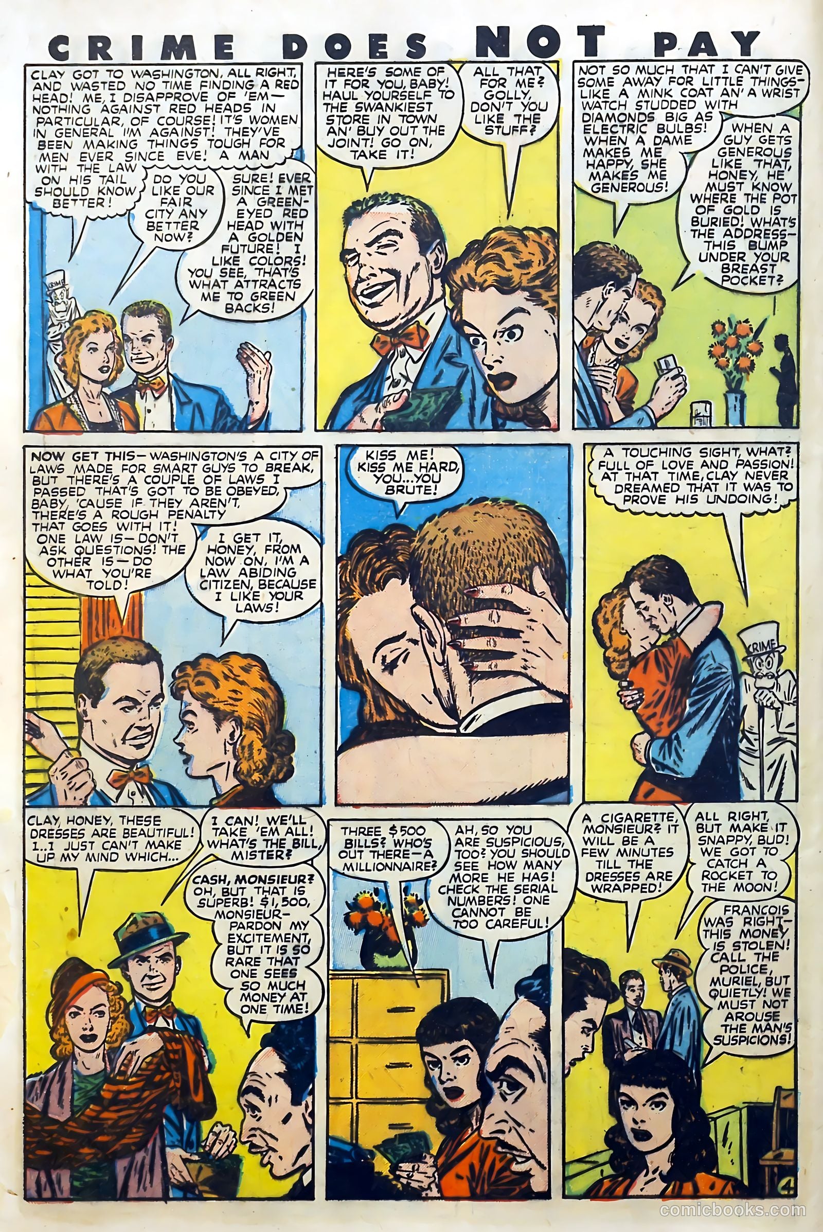 Crime Does Not Pay #61 — page 8 of 54