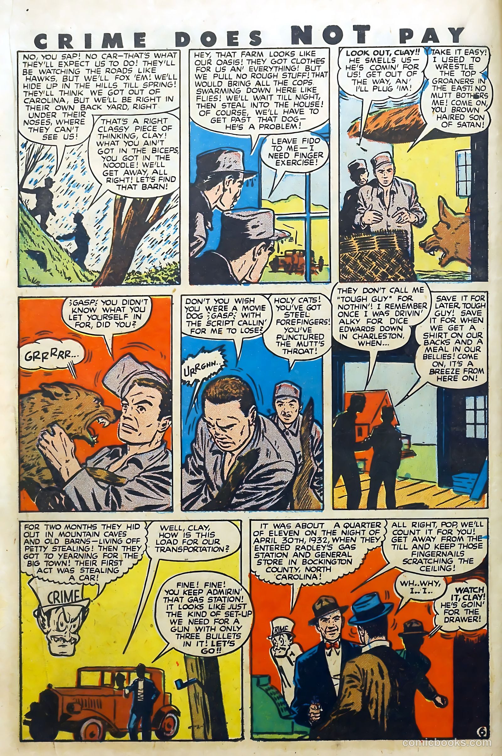 Crime Does Not Pay #61 — page 10 of 54