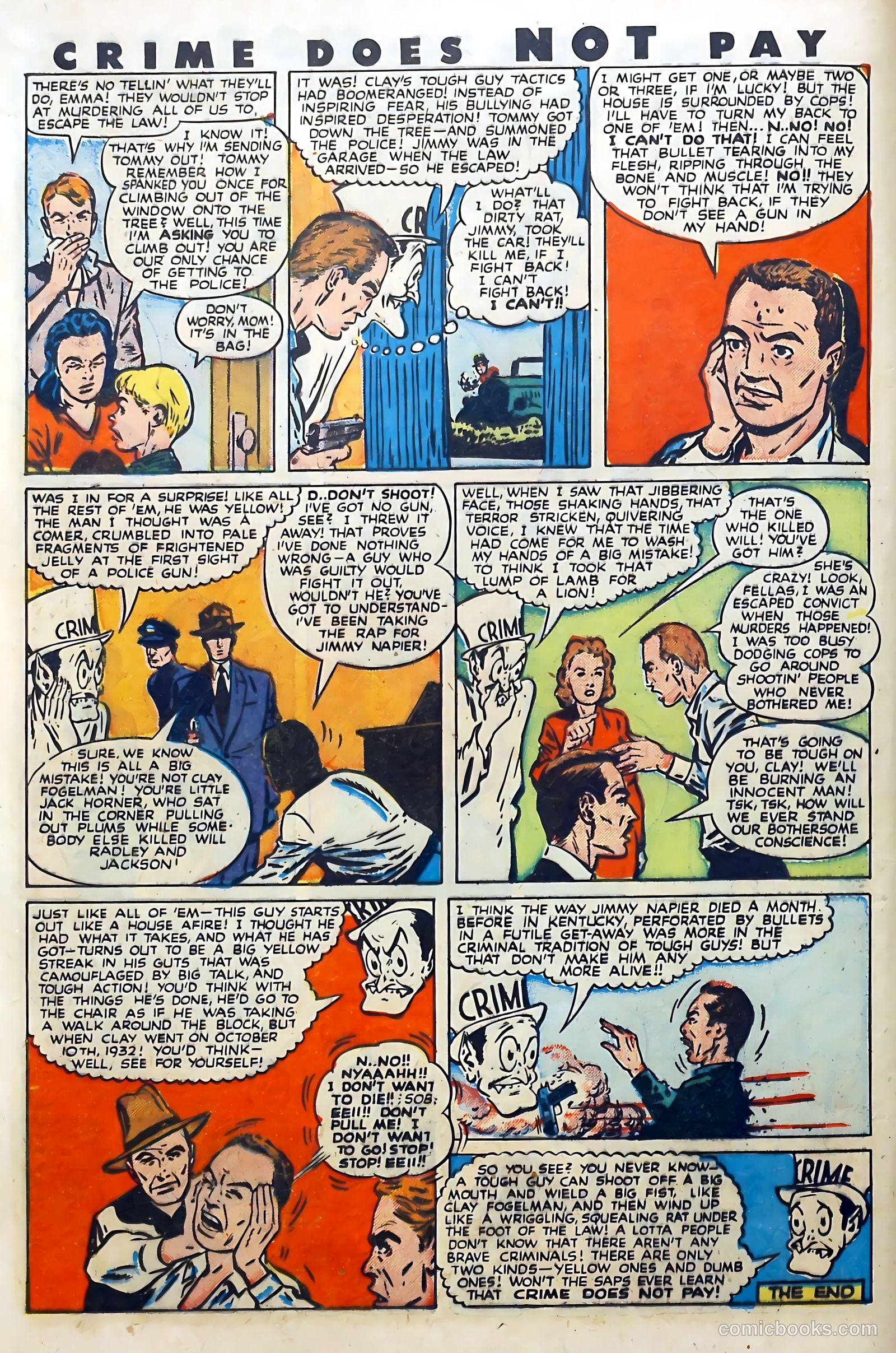 Crime Does Not Pay #61 — page 16 of 54