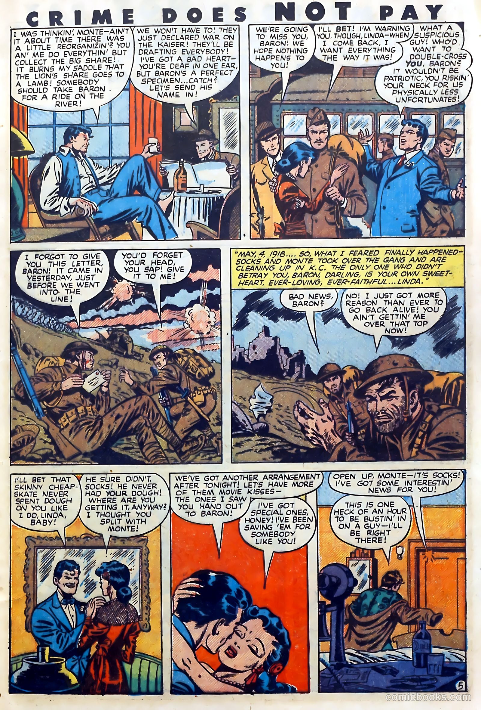 Crime Does Not Pay #61 — page 23 of 54