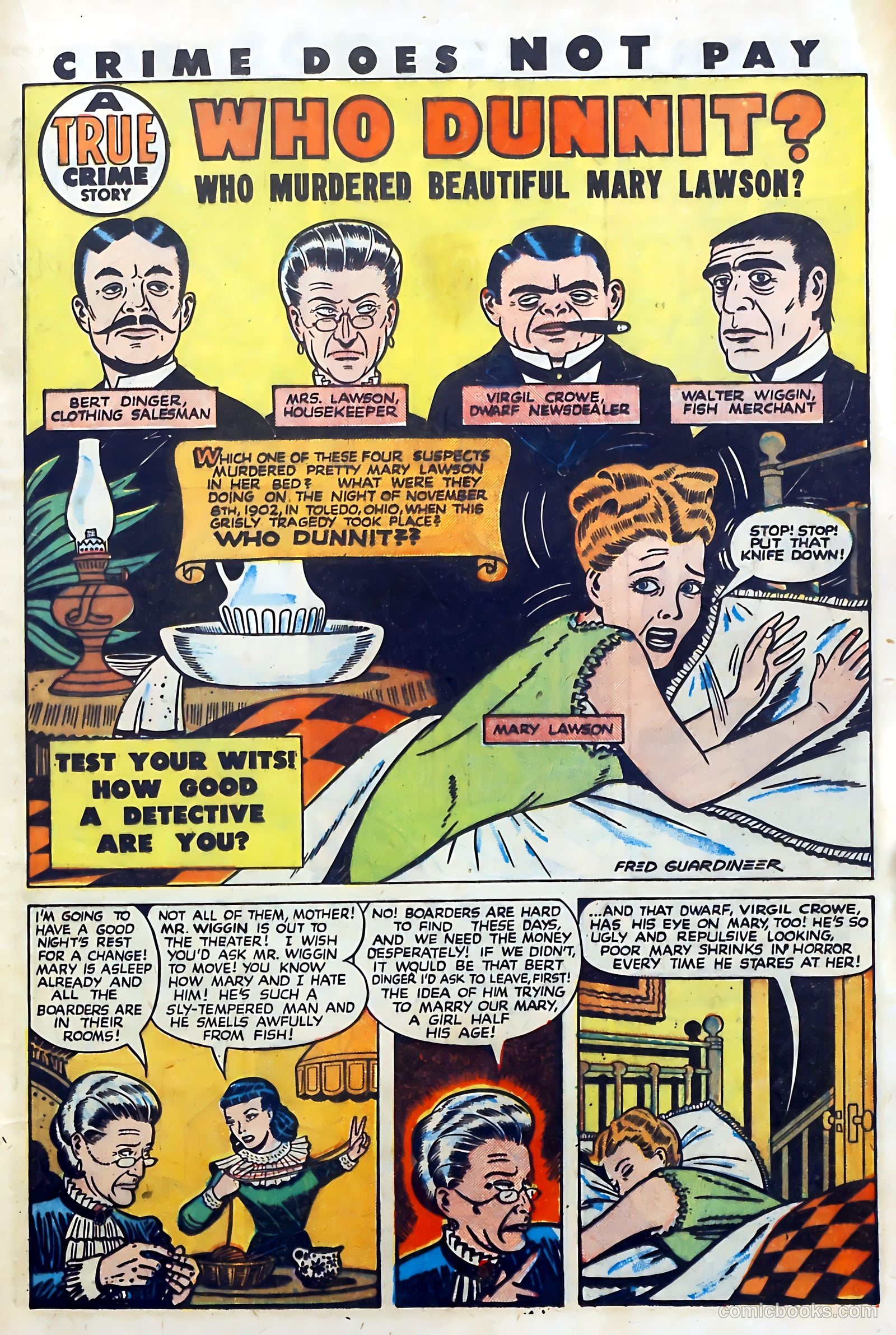Crime Does Not Pay #61 — page 33 of 54