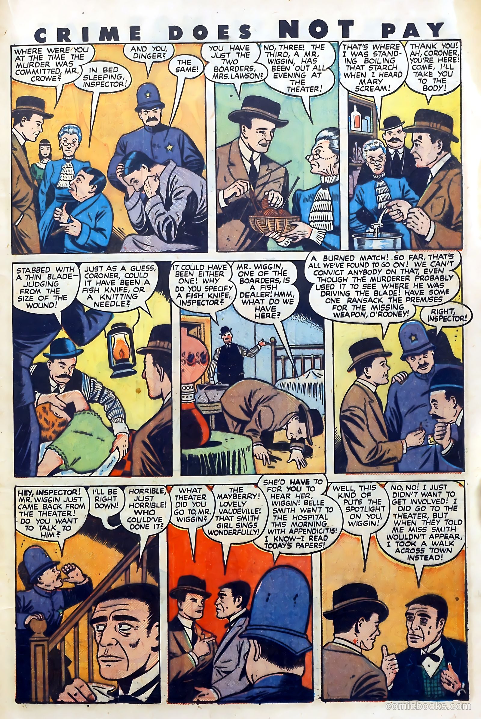 Crime Does Not Pay #61 — page 35 of 54