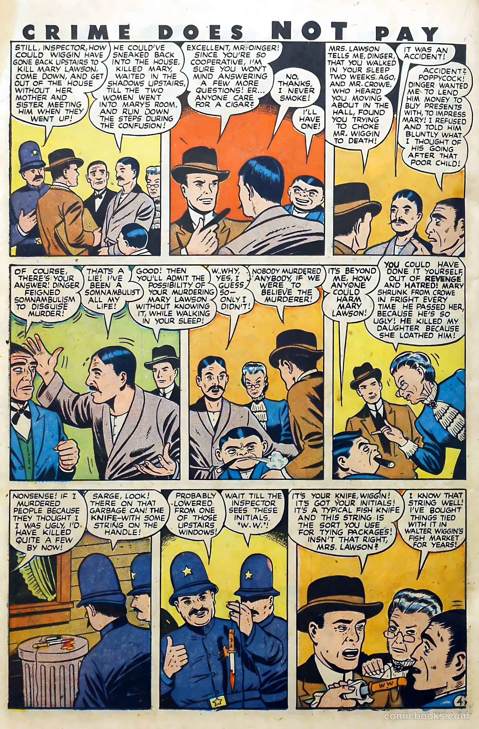 Crime Does Not Pay #61 — page 36 of 54
