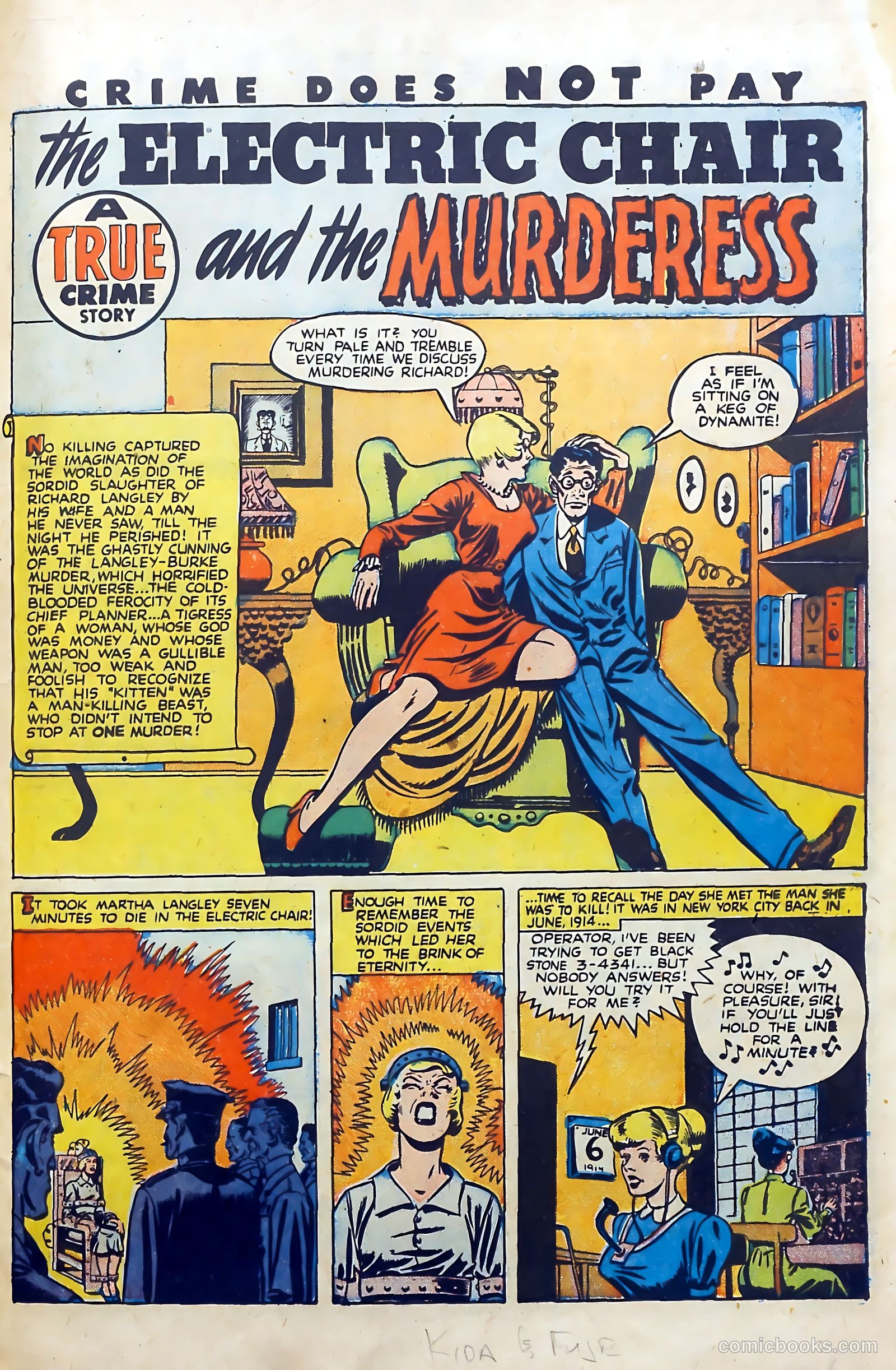 Crime Does Not Pay #61 — page 39 of 54