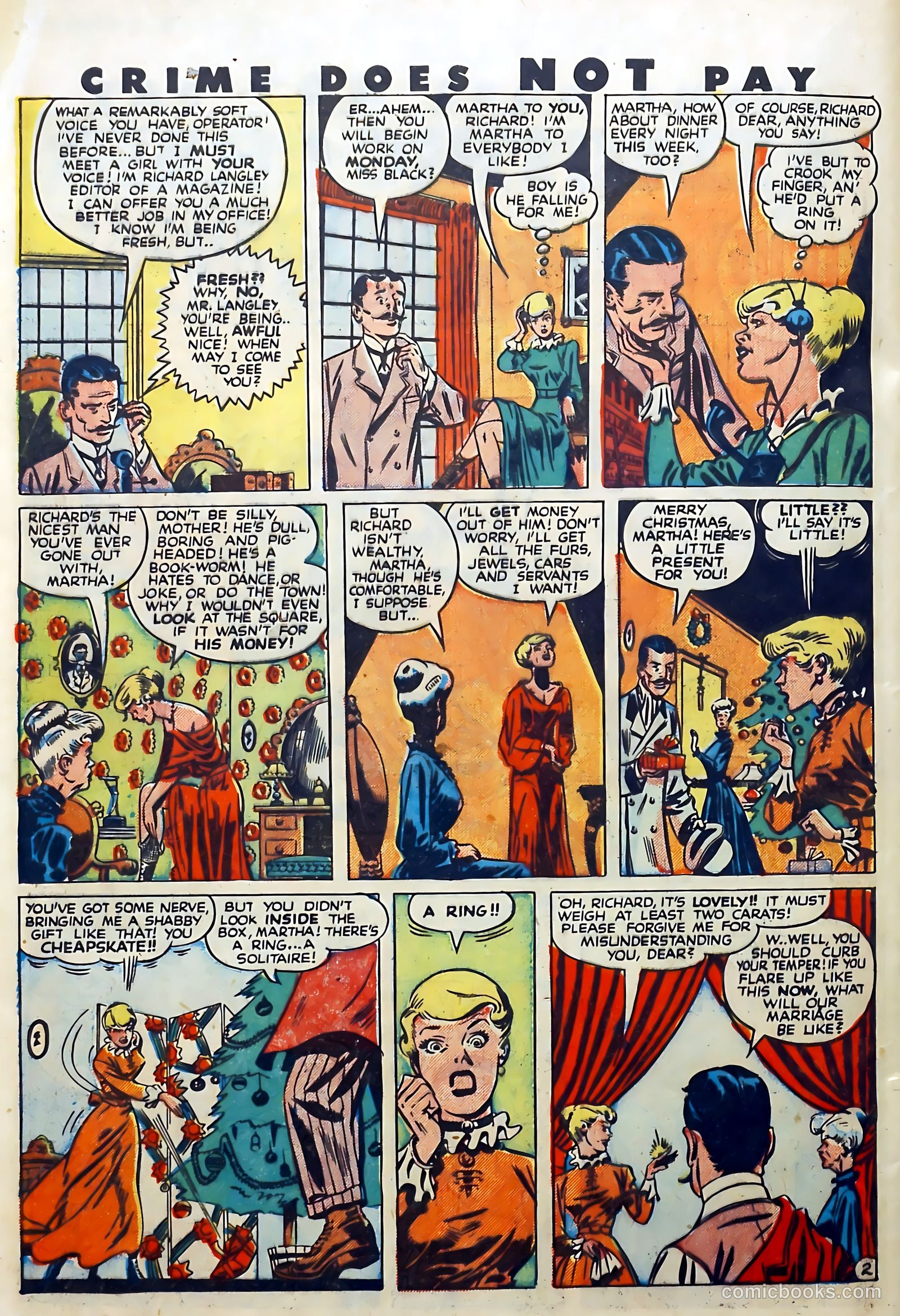 Crime Does Not Pay #61 — page 40 of 54