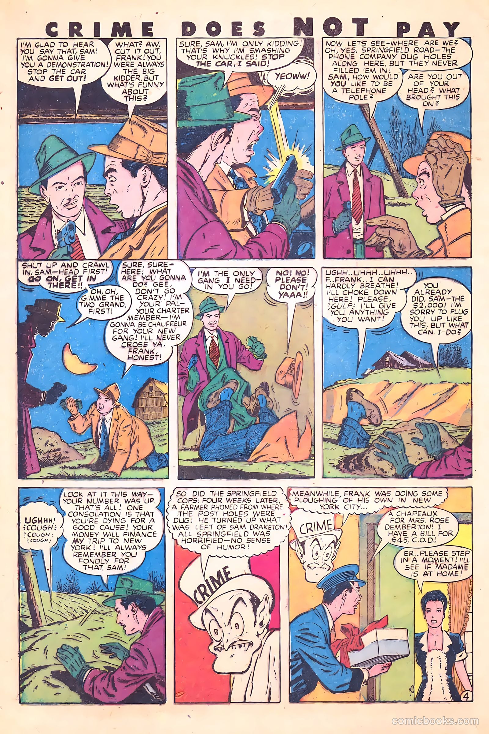 Crime Does Not Pay #62 — page 8 of 53