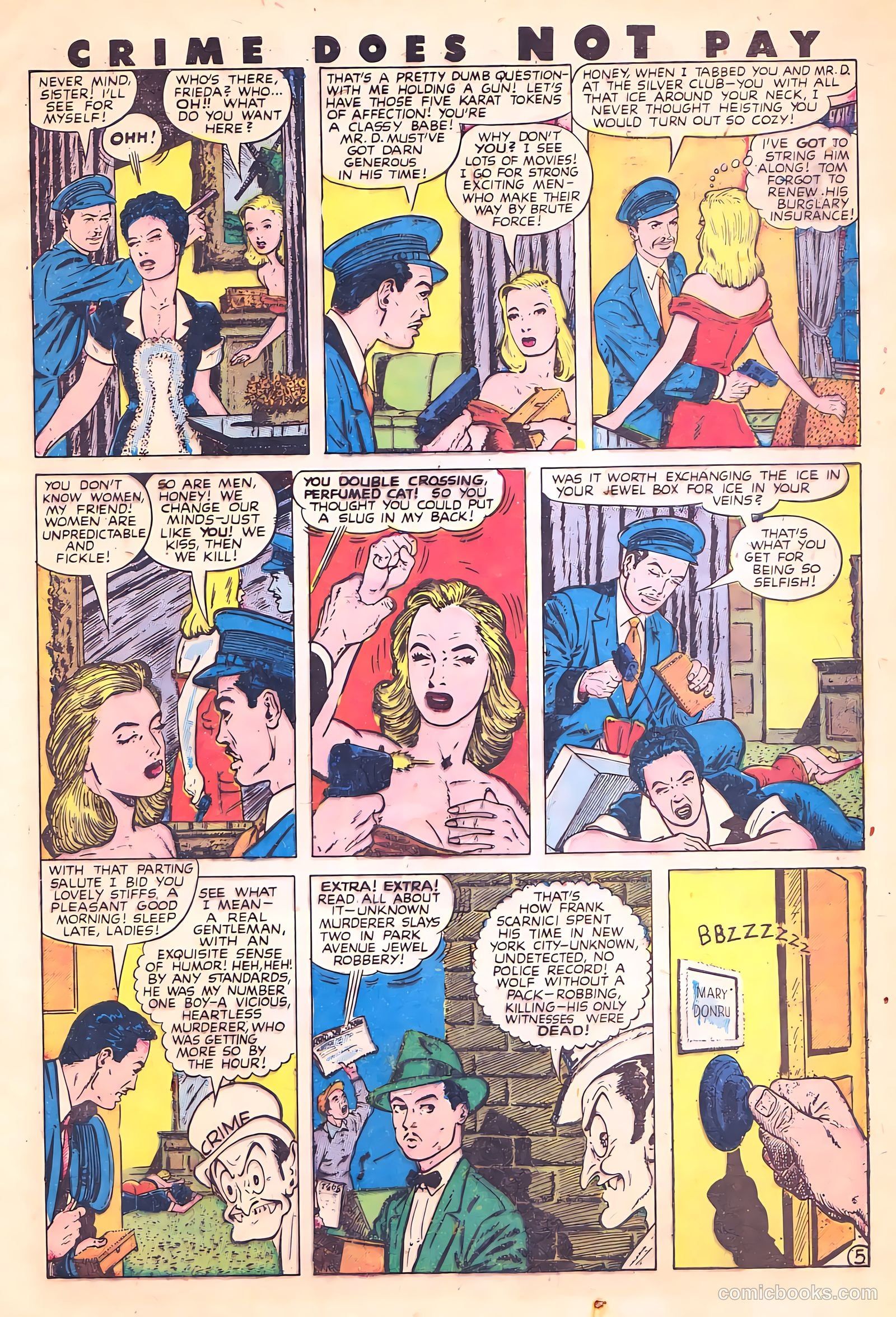 Crime Does Not Pay #62 — page 9 of 53