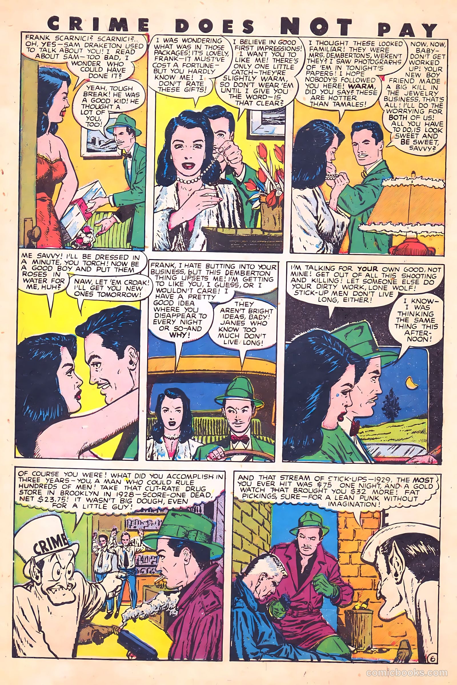 Crime Does Not Pay #62 — page 10 of 53
